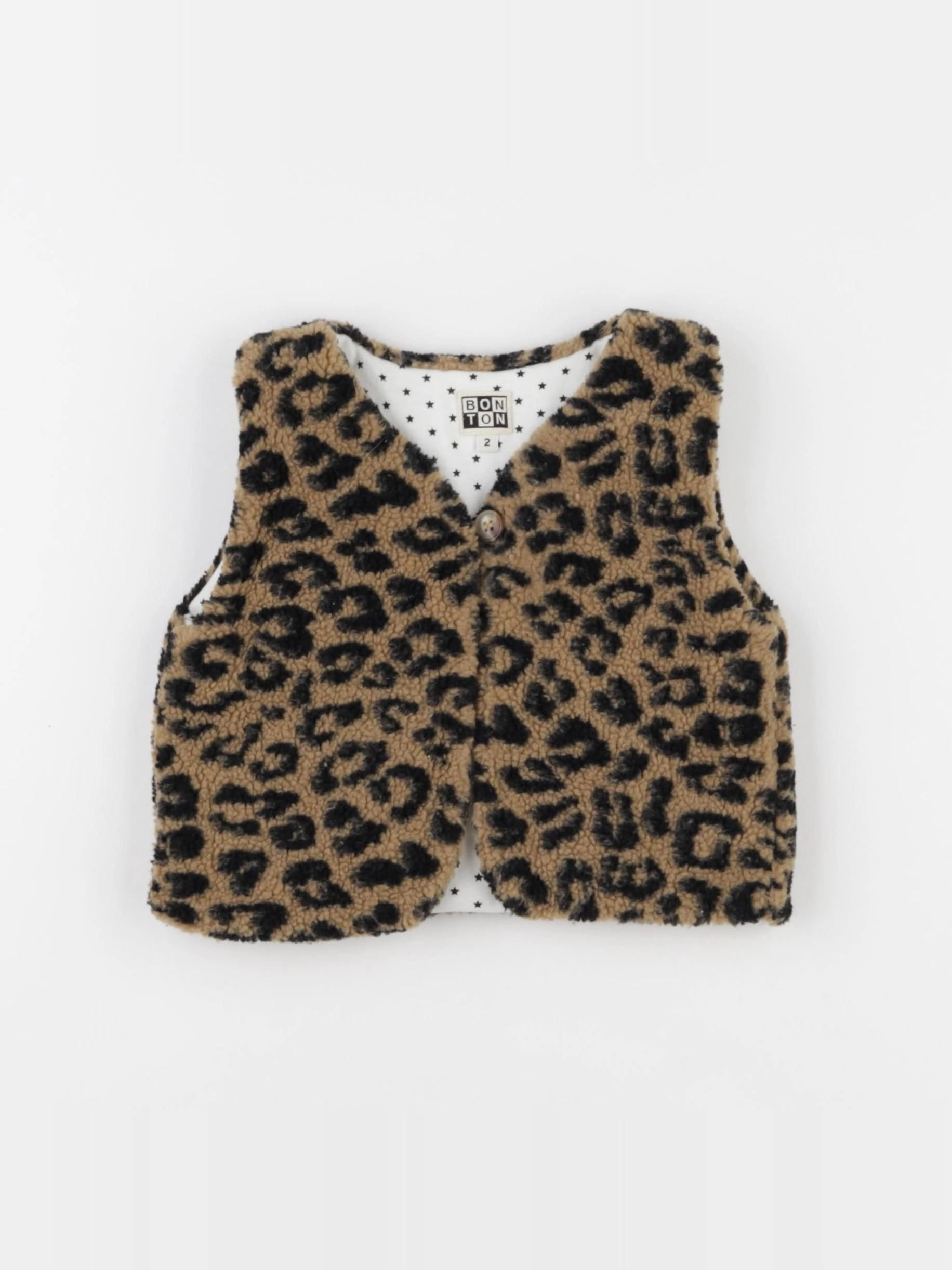 Bonton - gilet marron - 3 ans