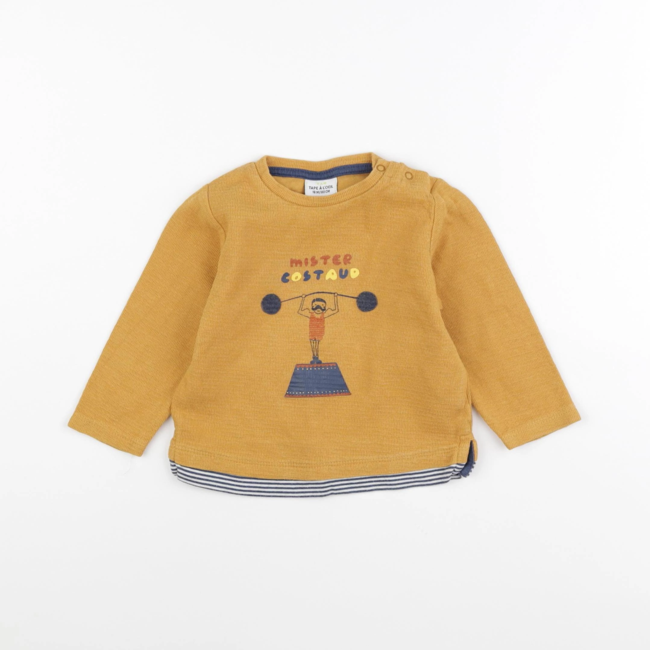 Tape à l'oeil - tee-shirt jaune - 18 mois