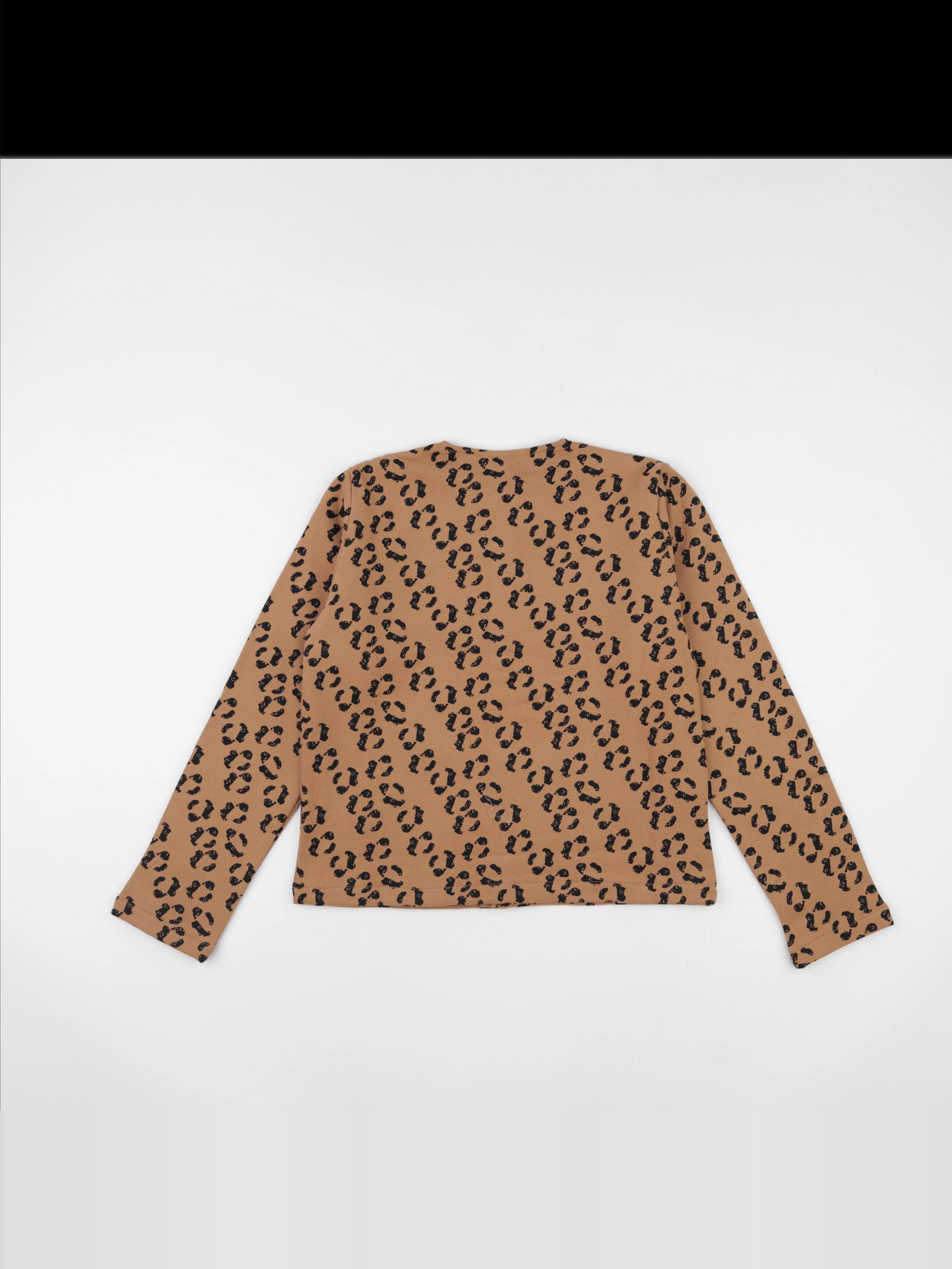 Poudre Organic - Cardigan Camomille Léopard - 14 ans