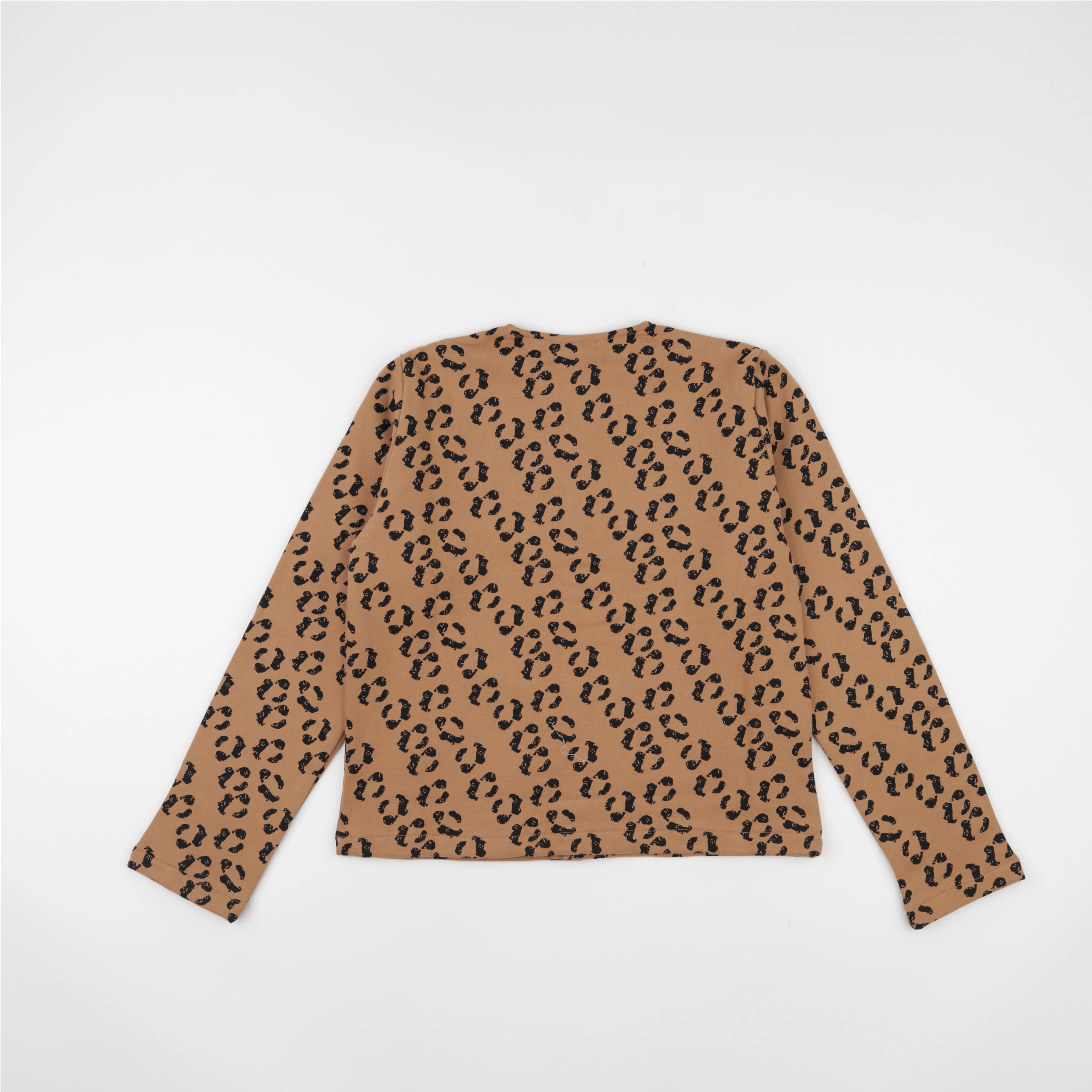 Poudre Organic - Cardigan Camomille Léopard - 3 mois