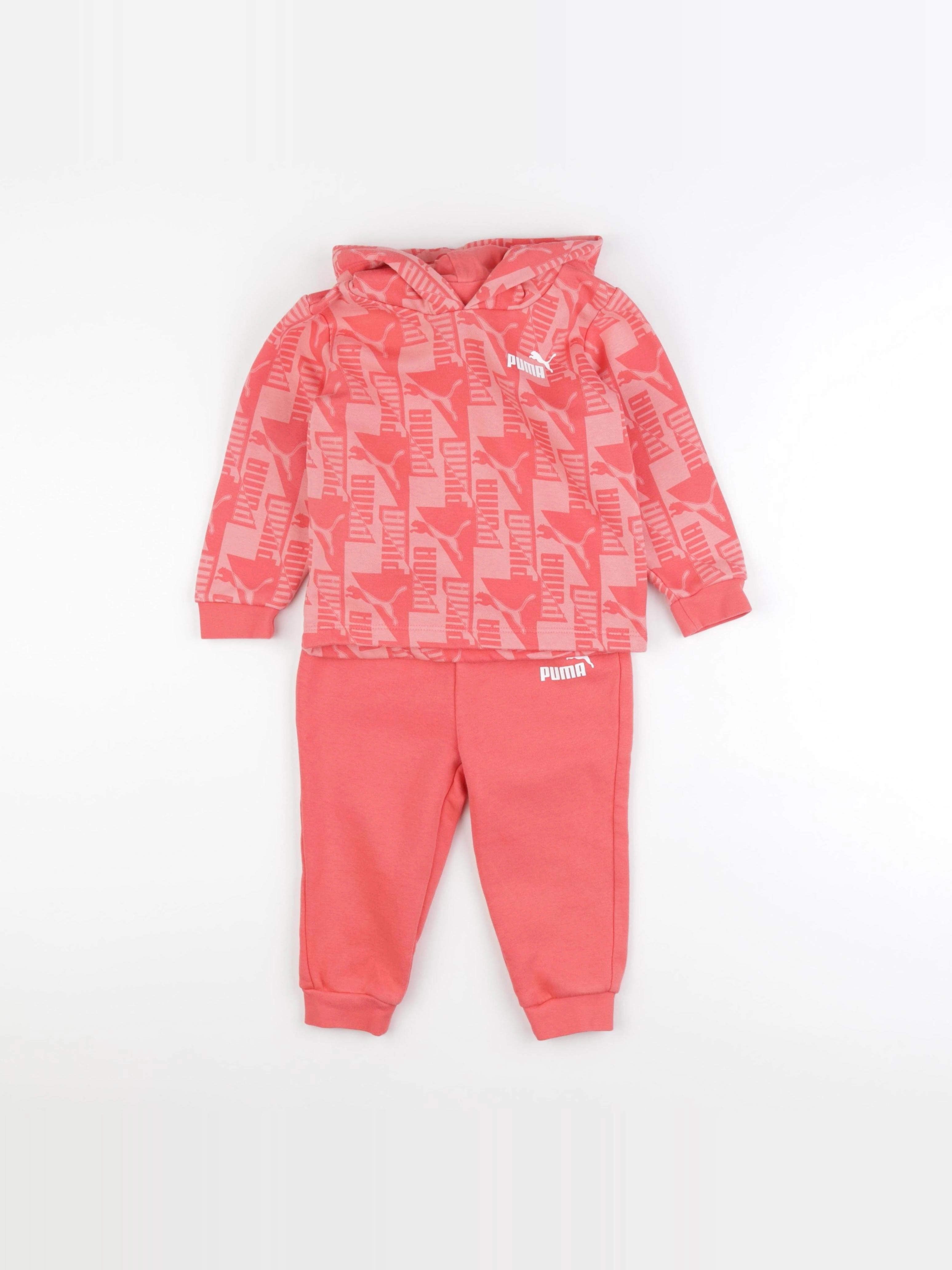 Puma - ensemble rose - 12/18 mois