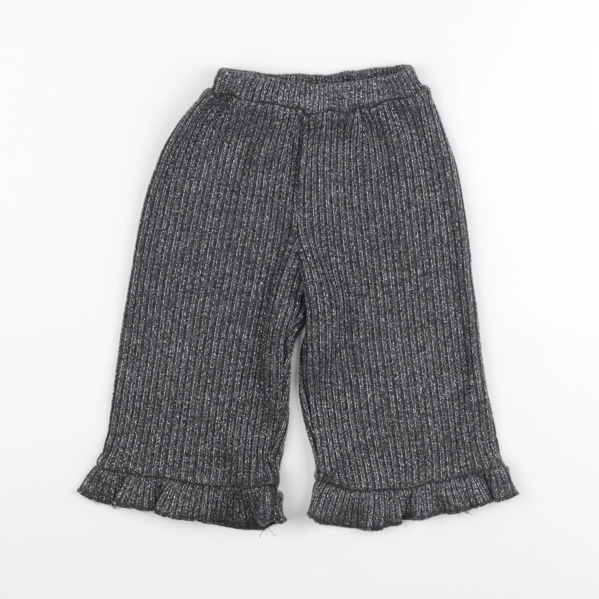 Zara - pantalon argent - 12/18 mois