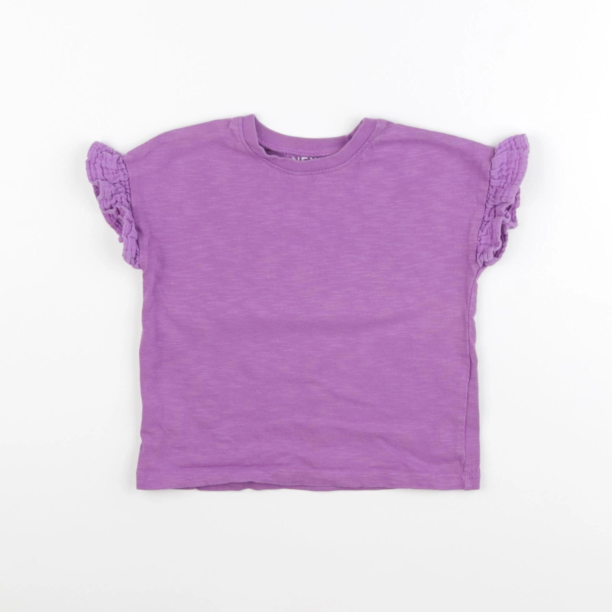 Next - tee-shirt violet - 2 ans