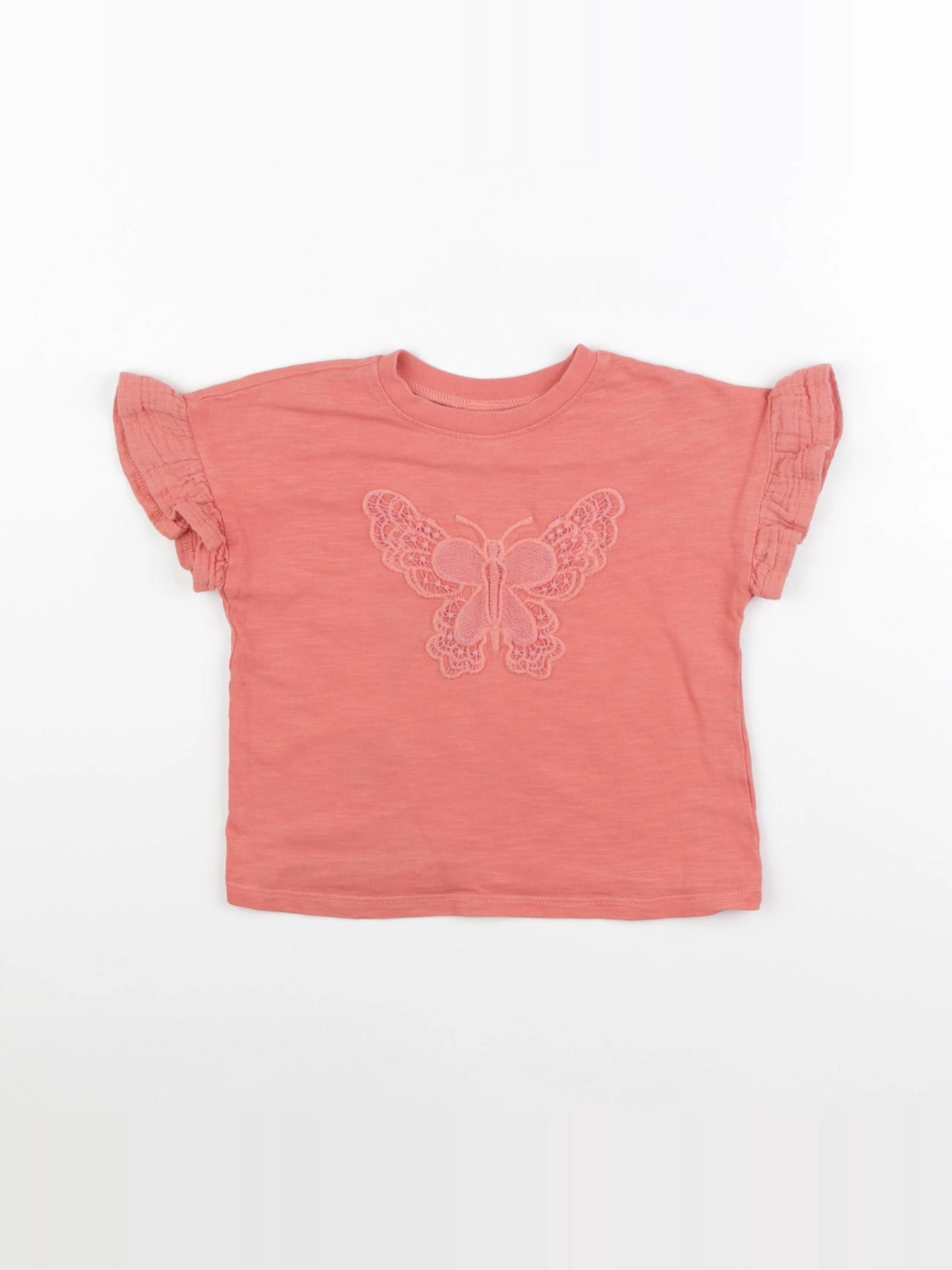 Next - tee-shirt orange - 2 ans