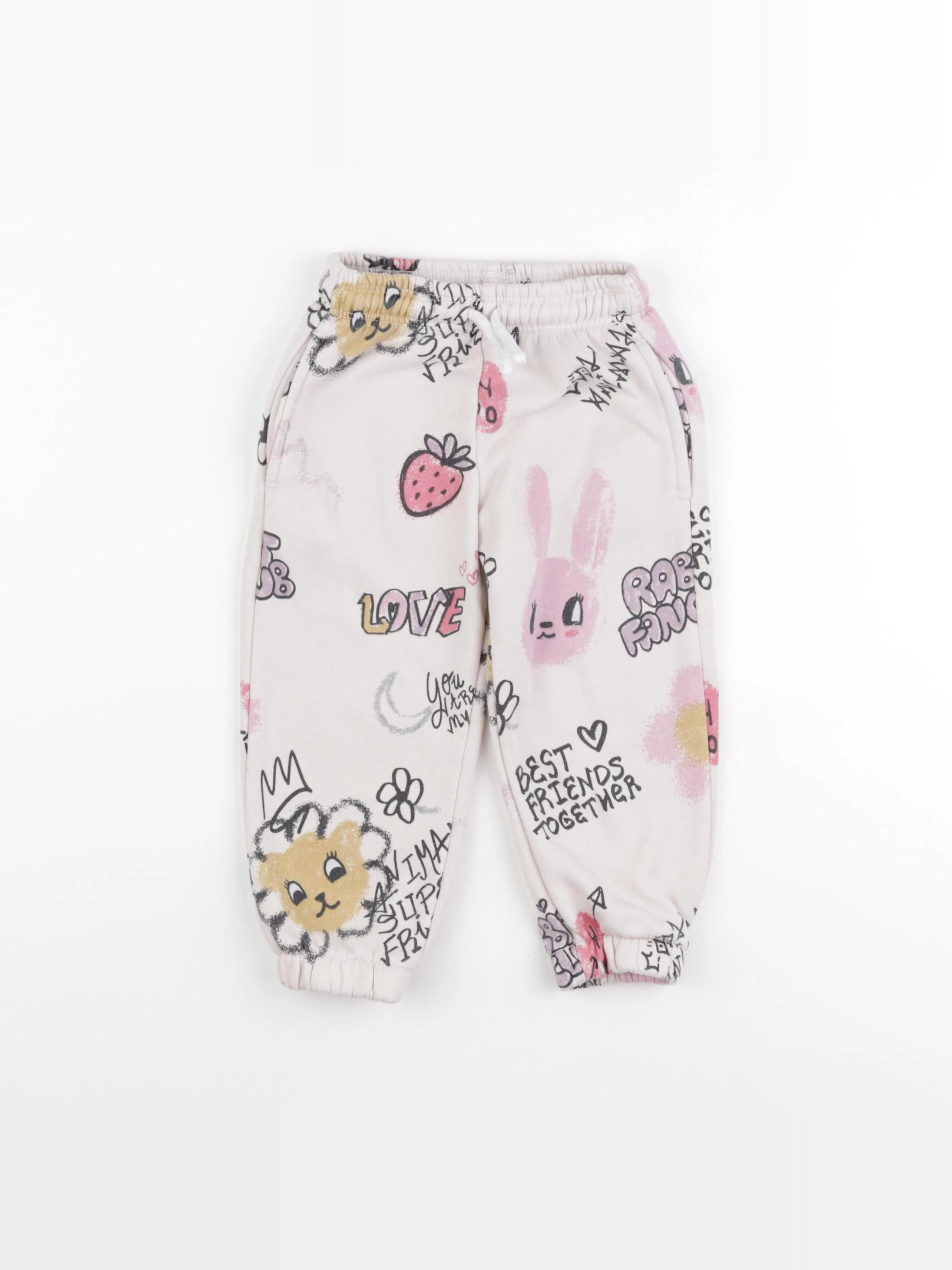 Zara - jogging multicolore - 18/24 mois