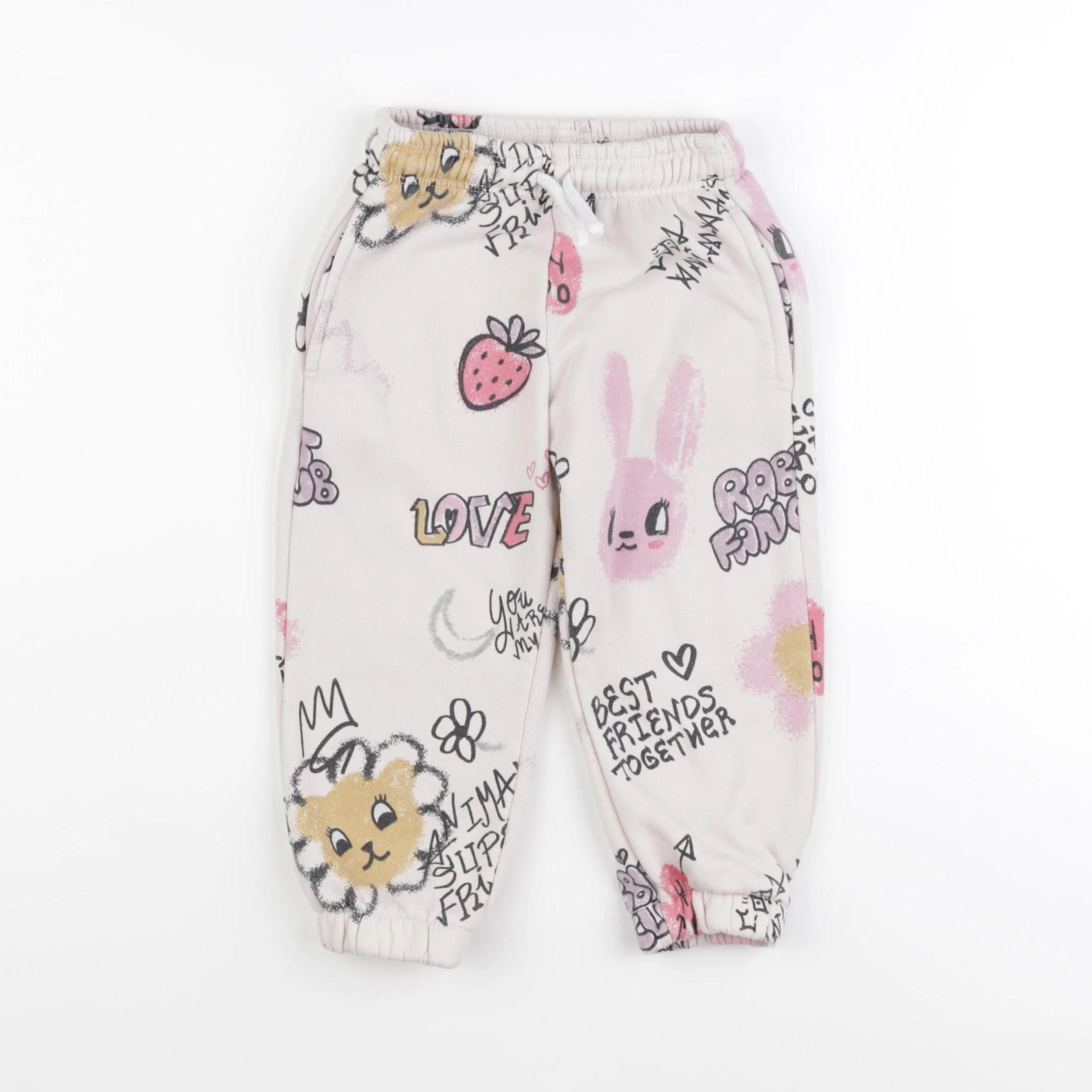 Zara - jogging multicolore - 18/24 mois