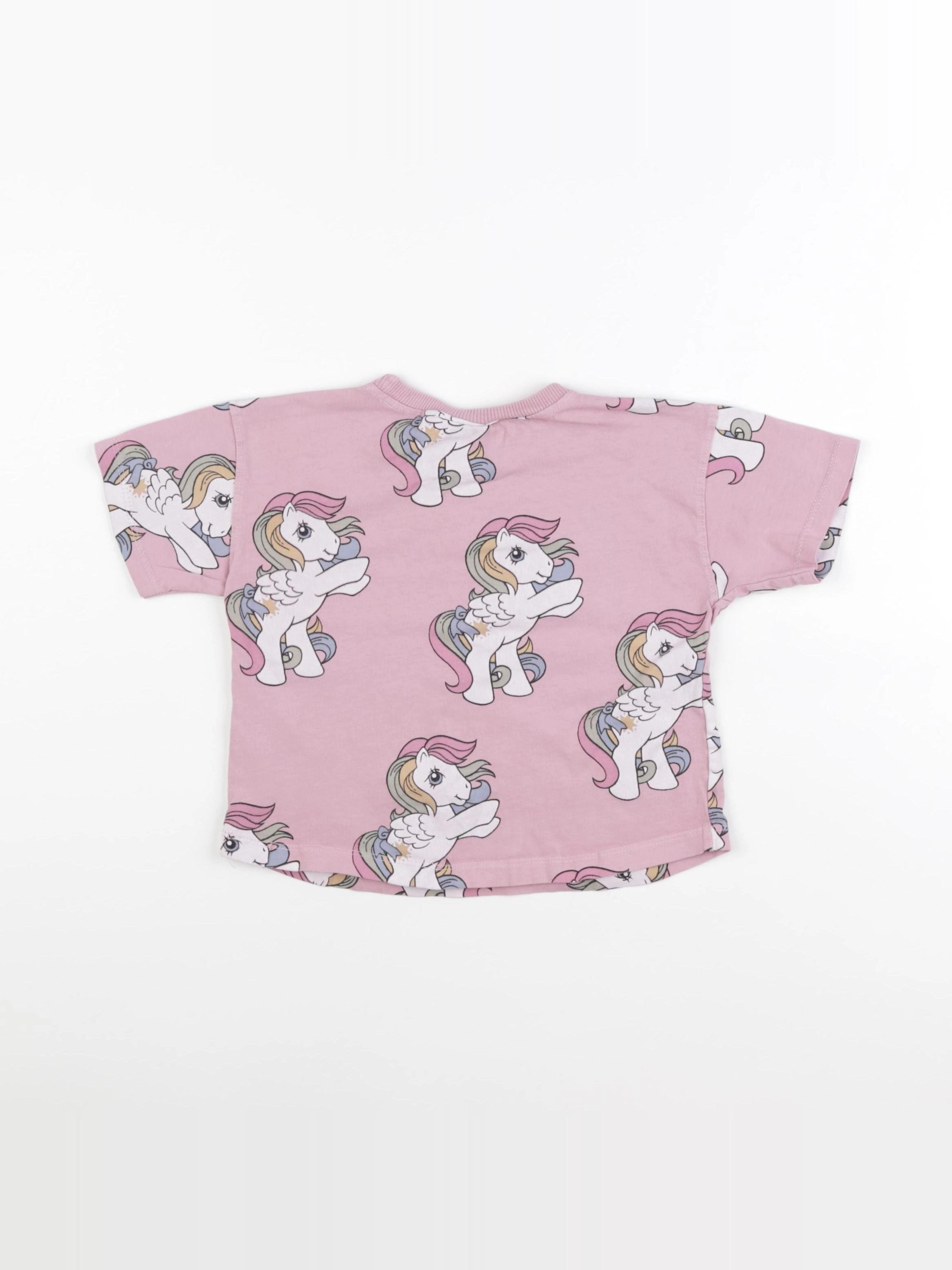 Zara - tee-shirt rose - 2 ans