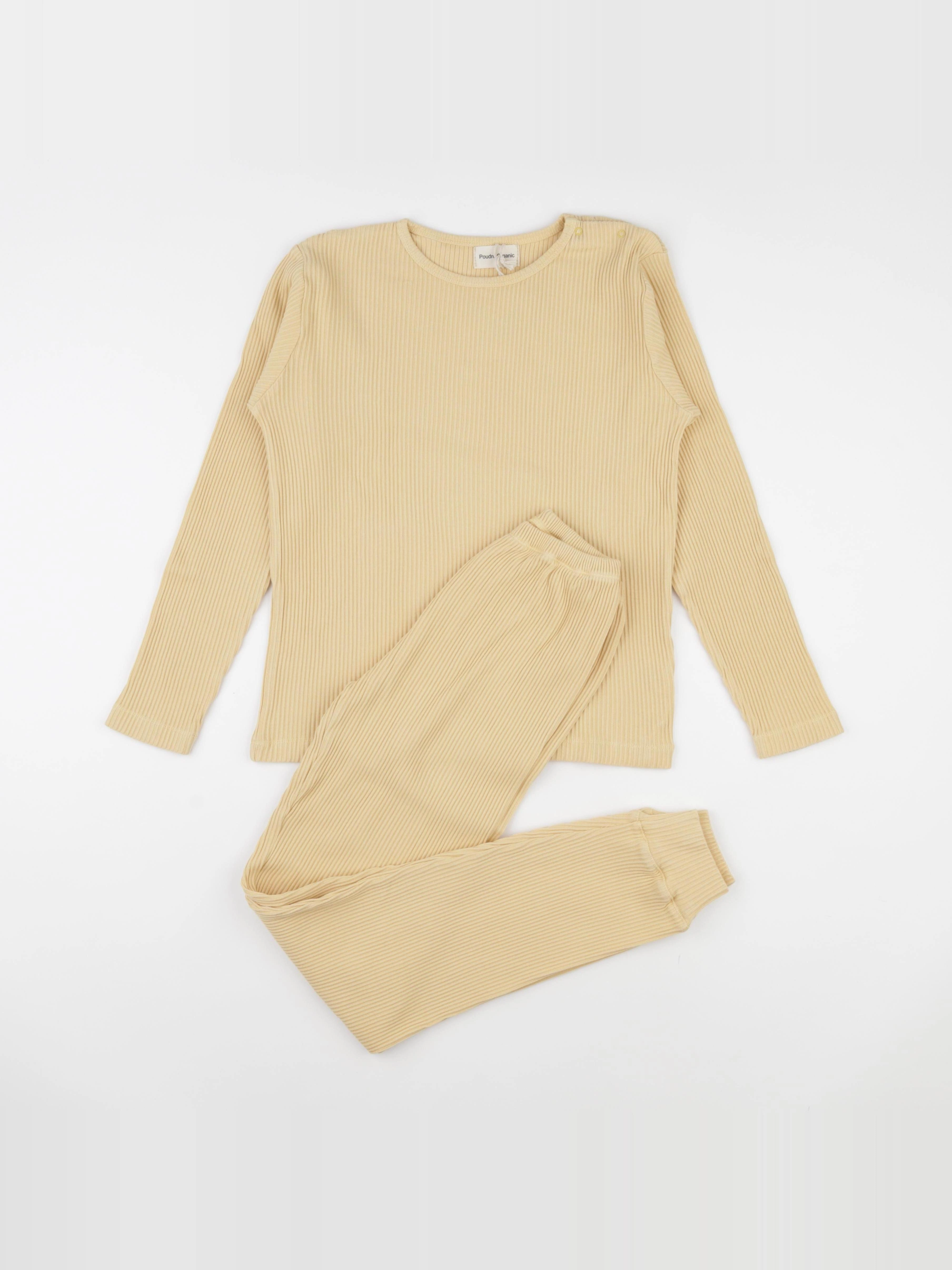 Poudre Organic - Pyjama Arbousier côtelé Sahara Sun  - 12 ans