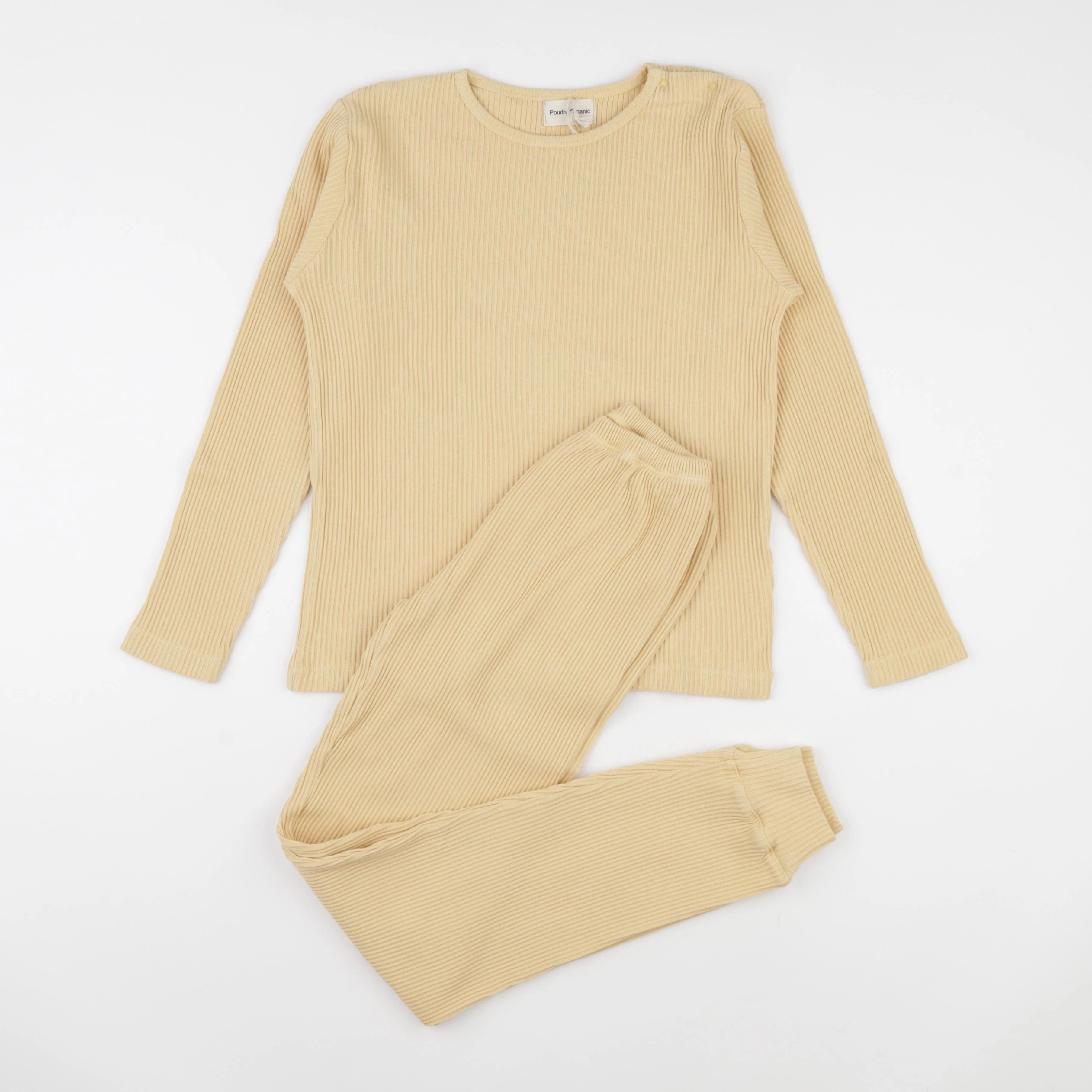Poudre Organic - Pyjama Arbousier côtelé Sahara Sun  - 12 ans