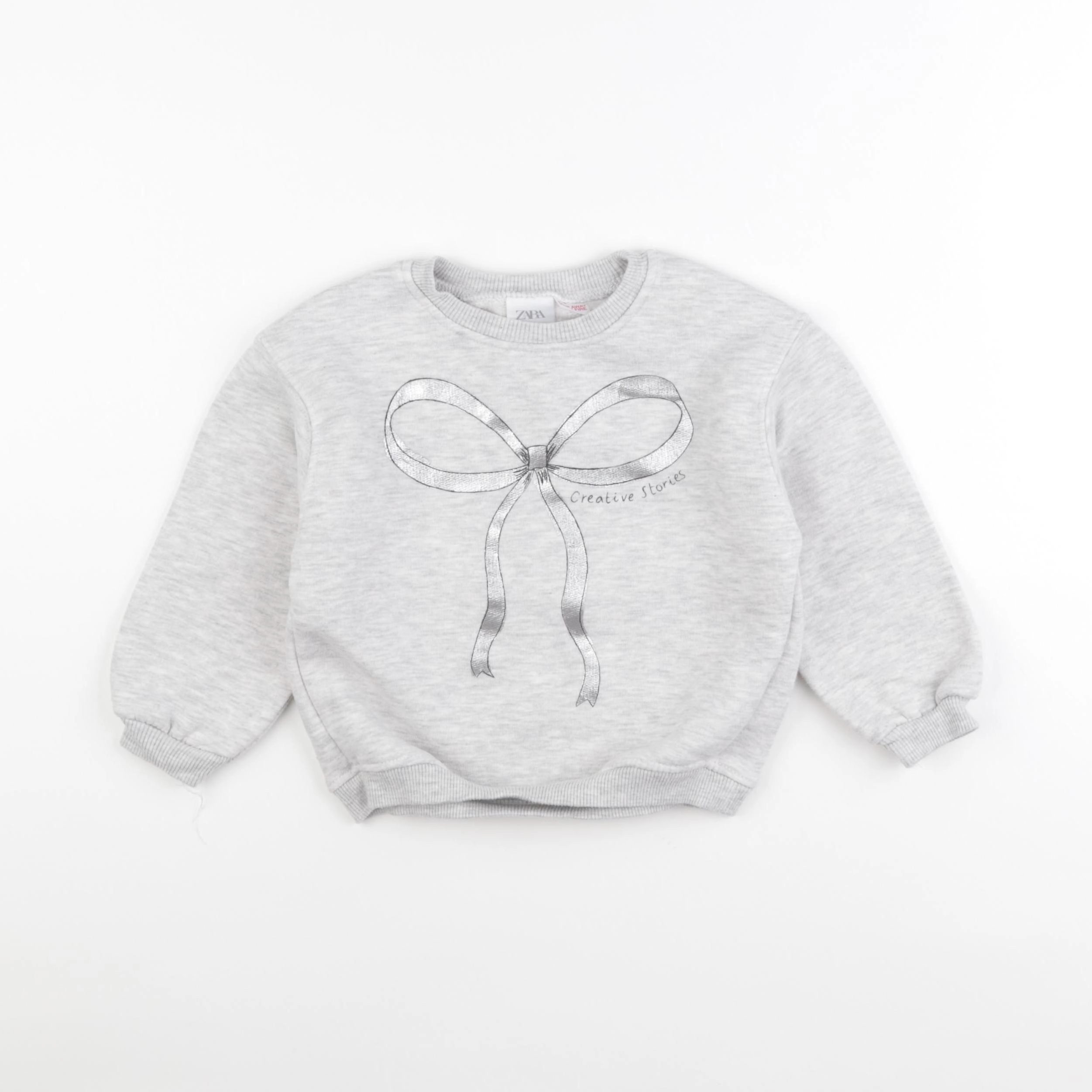 Zara - sweat gris - 2 ans