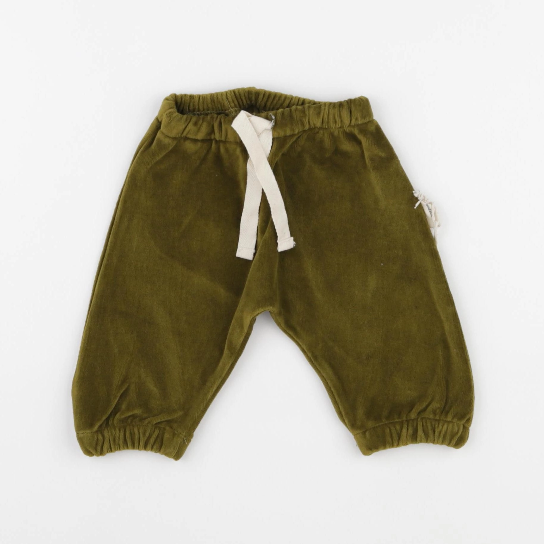 Poudre Organic - Pantalon Cannelle velours Fir Green - 1 mois