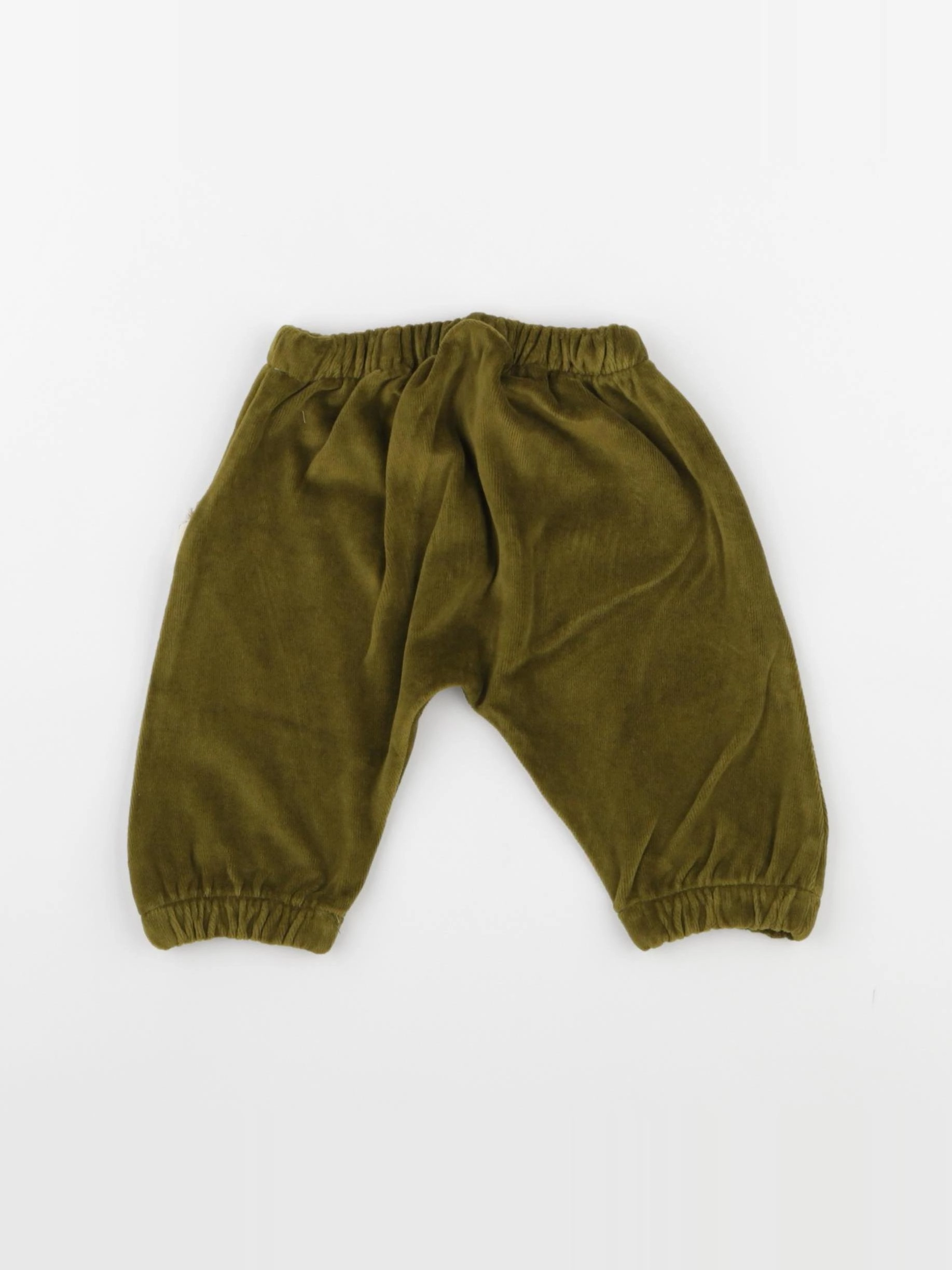 Poudre Organic - Pantalon Cannelle velours Fir Green - 1 mois