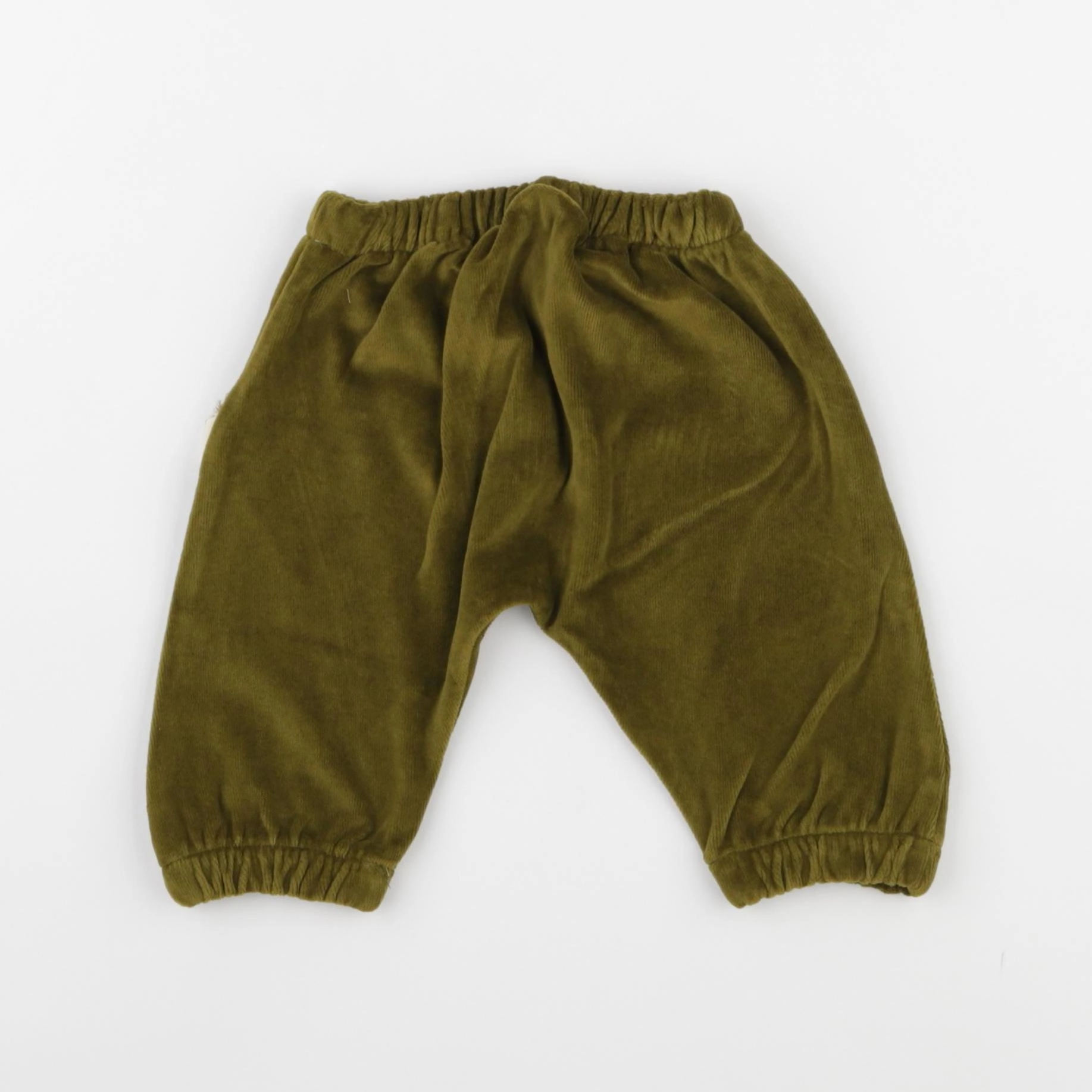 Poudre Organic - Pantalon Cannelle velours Fir Green - 1 mois