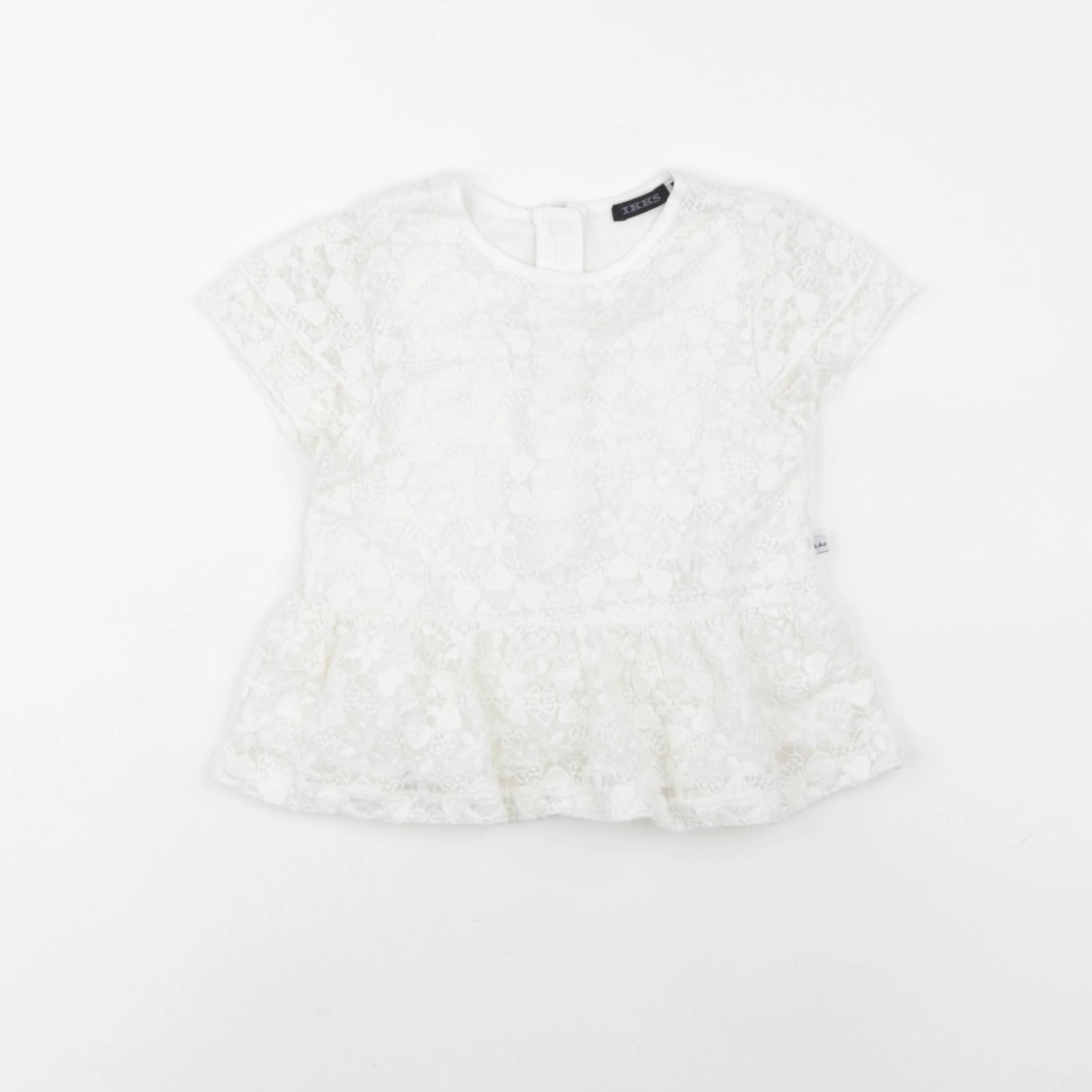 IKKS - blouse blanc - 3 ans