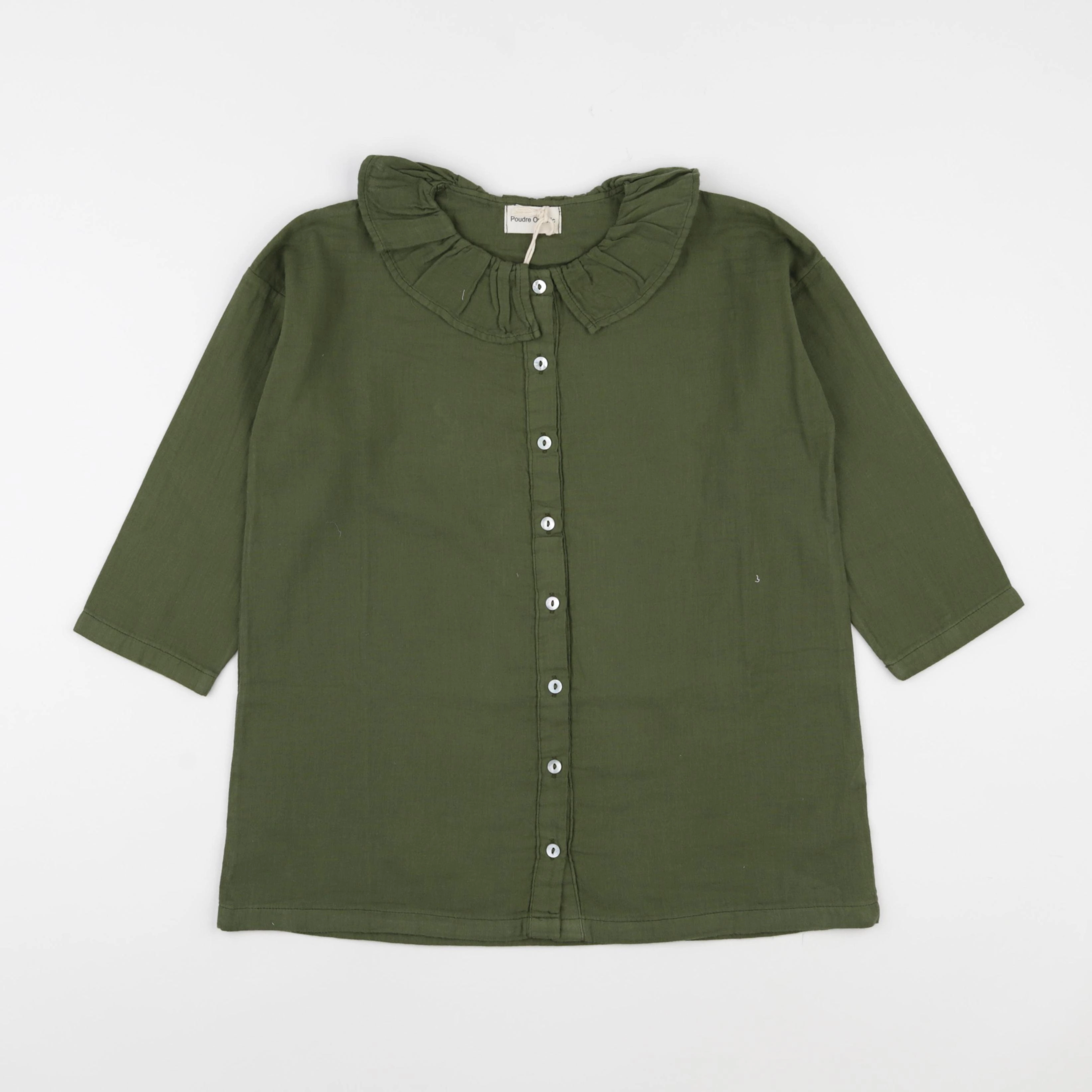 Poudre Organic - Blouse Aronie Forest Green - 12 ans