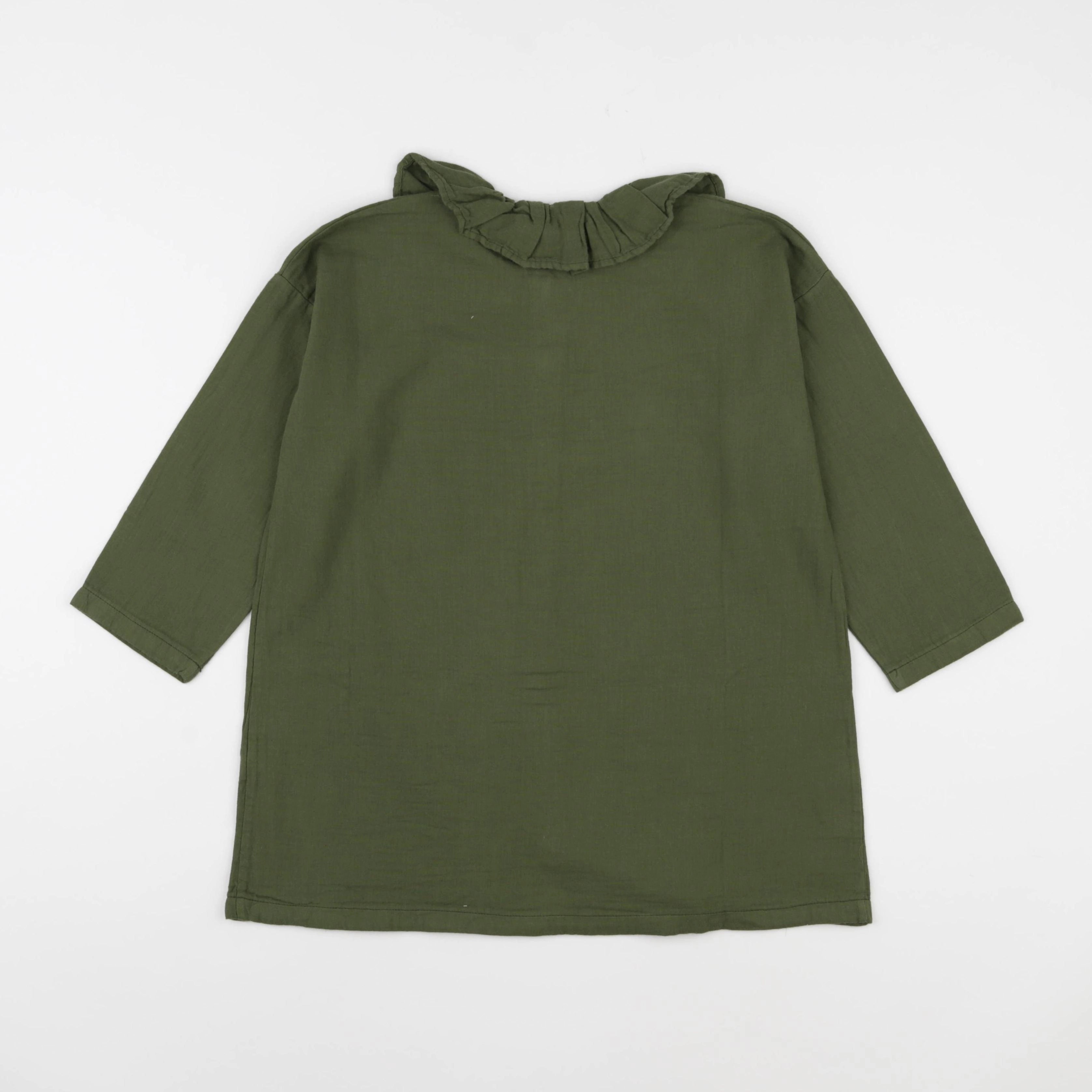 Poudre Organic - Blouse Aronie Forest Green - 12 ans