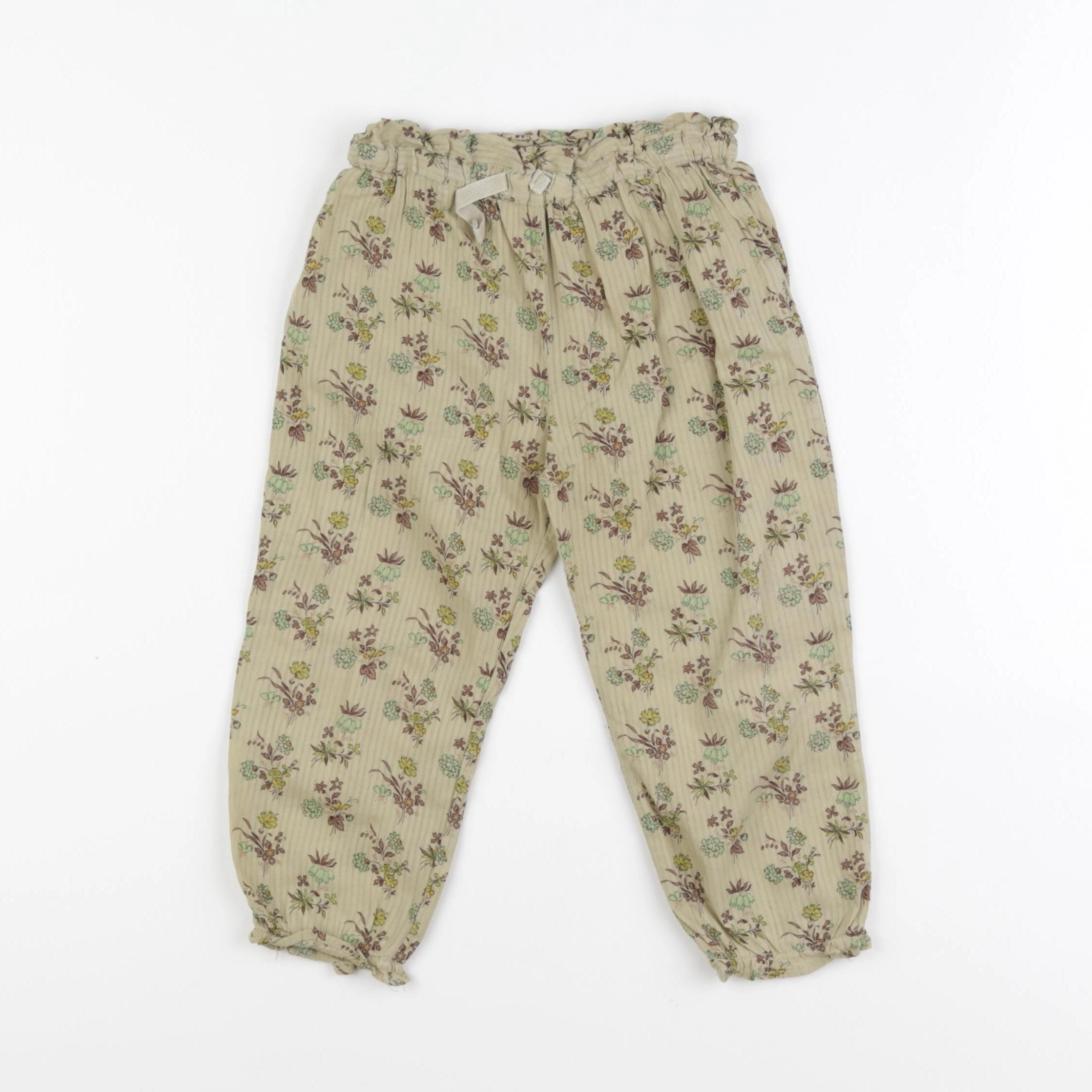 Boutchou - pantalon vert - 24 mois