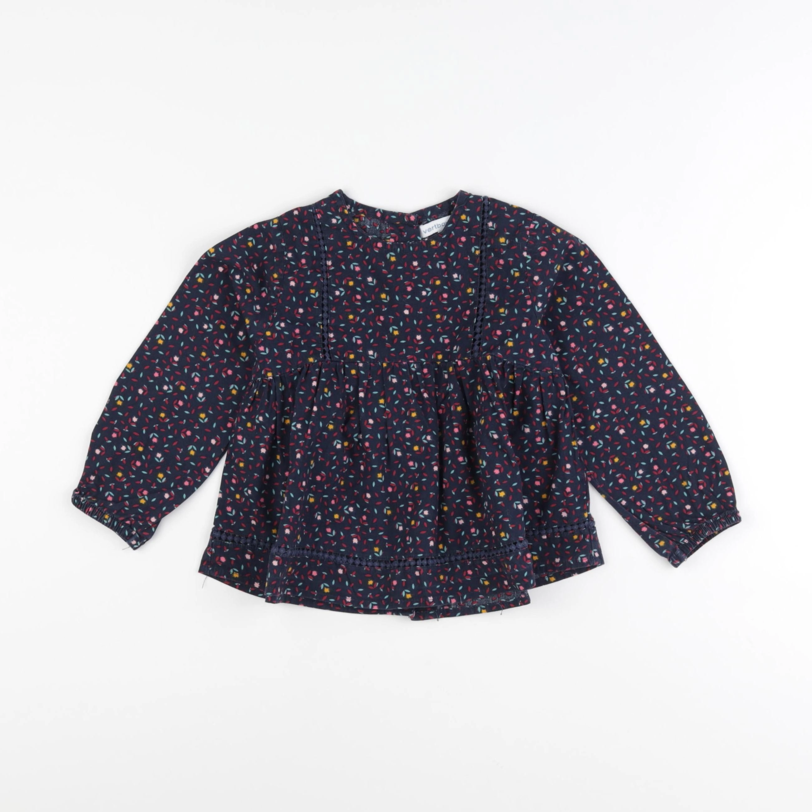Vertbaudet - blouse multicolore - 36 mois