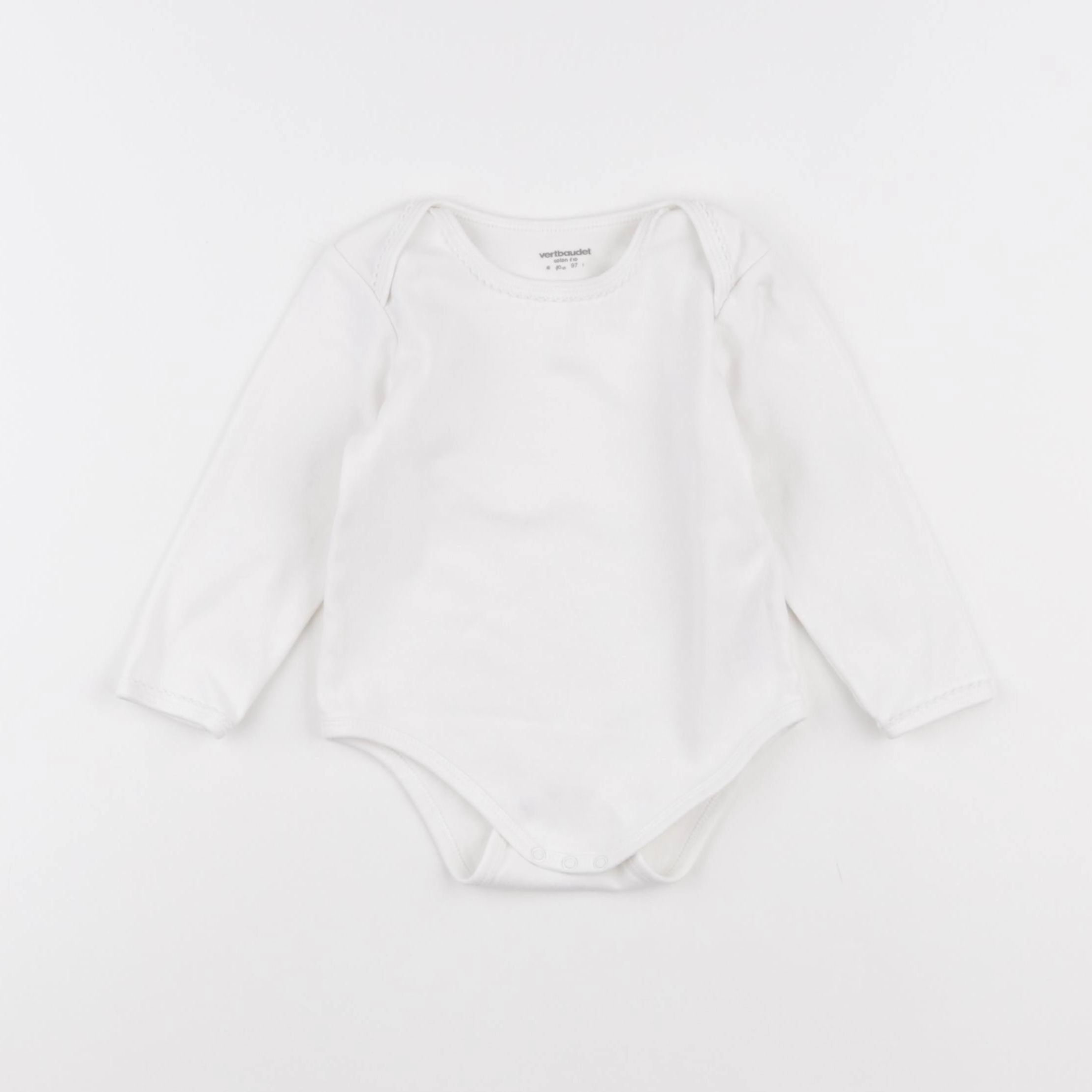 Vertbaudet - body blanc - 36 mois