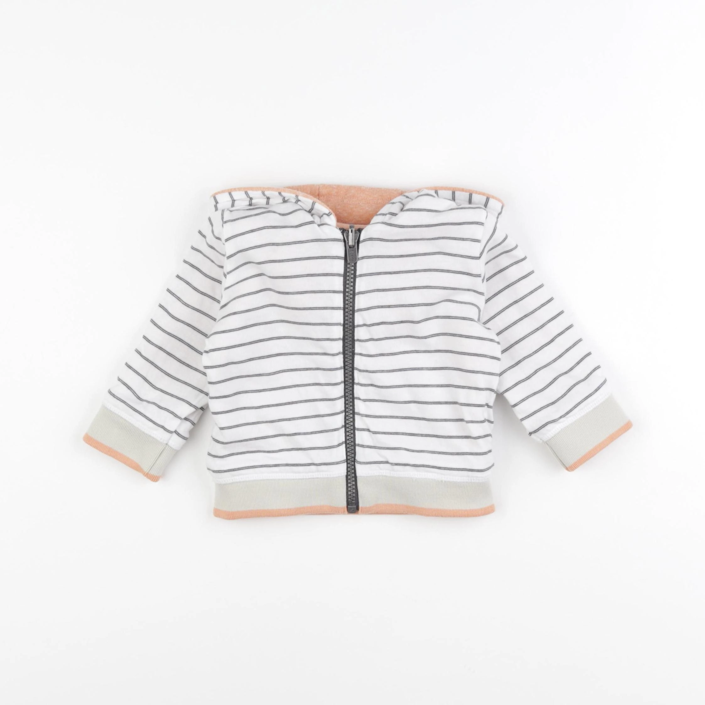 IKKS - sweat réversible multicolore - 6 mois
