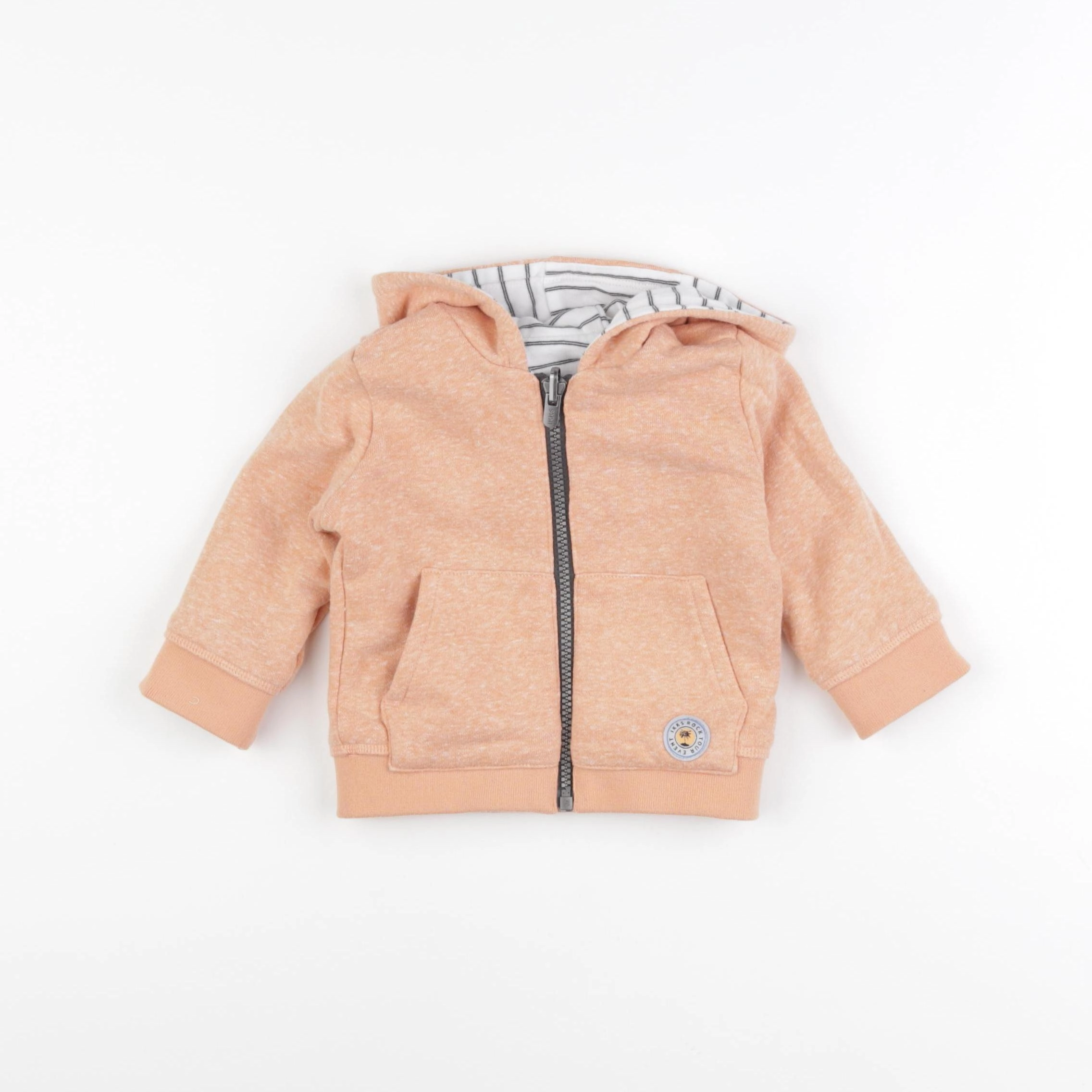 IKKS - sweat réversible multicolore - 6 mois