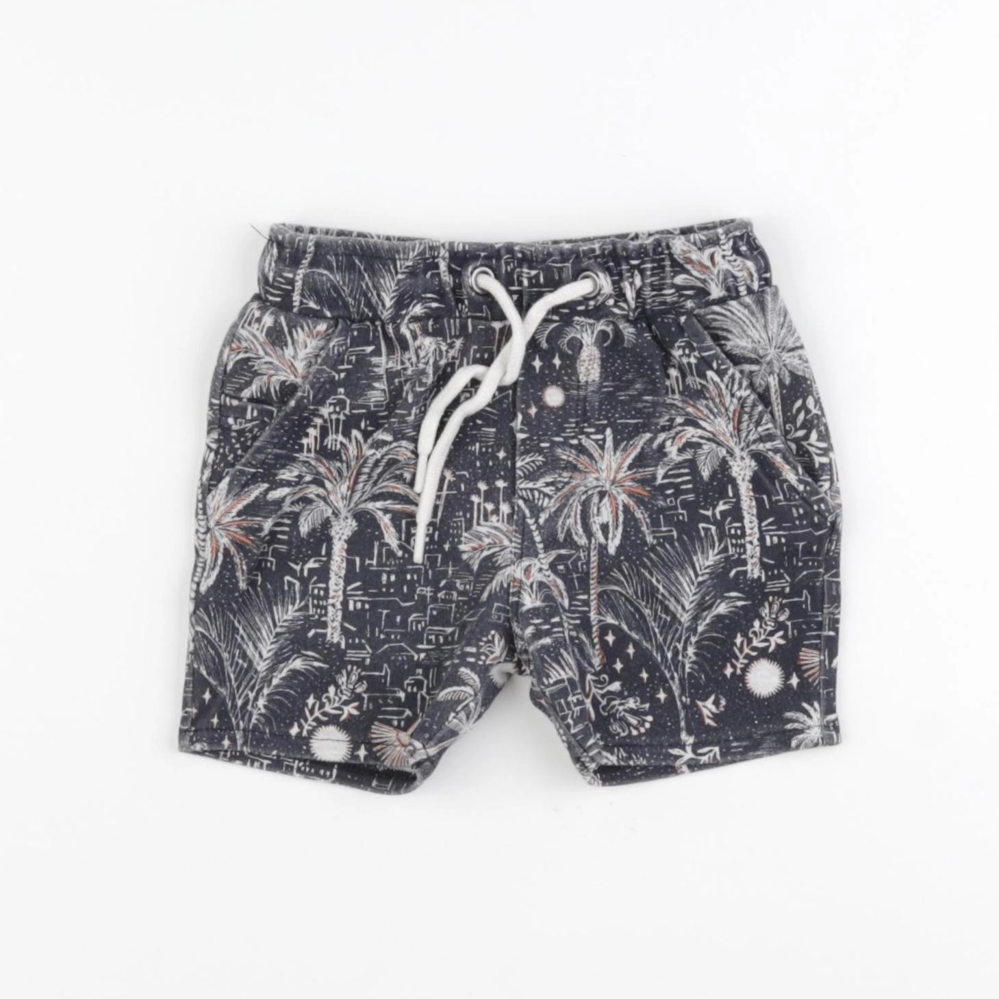 IKKS - short gris - 6 mois