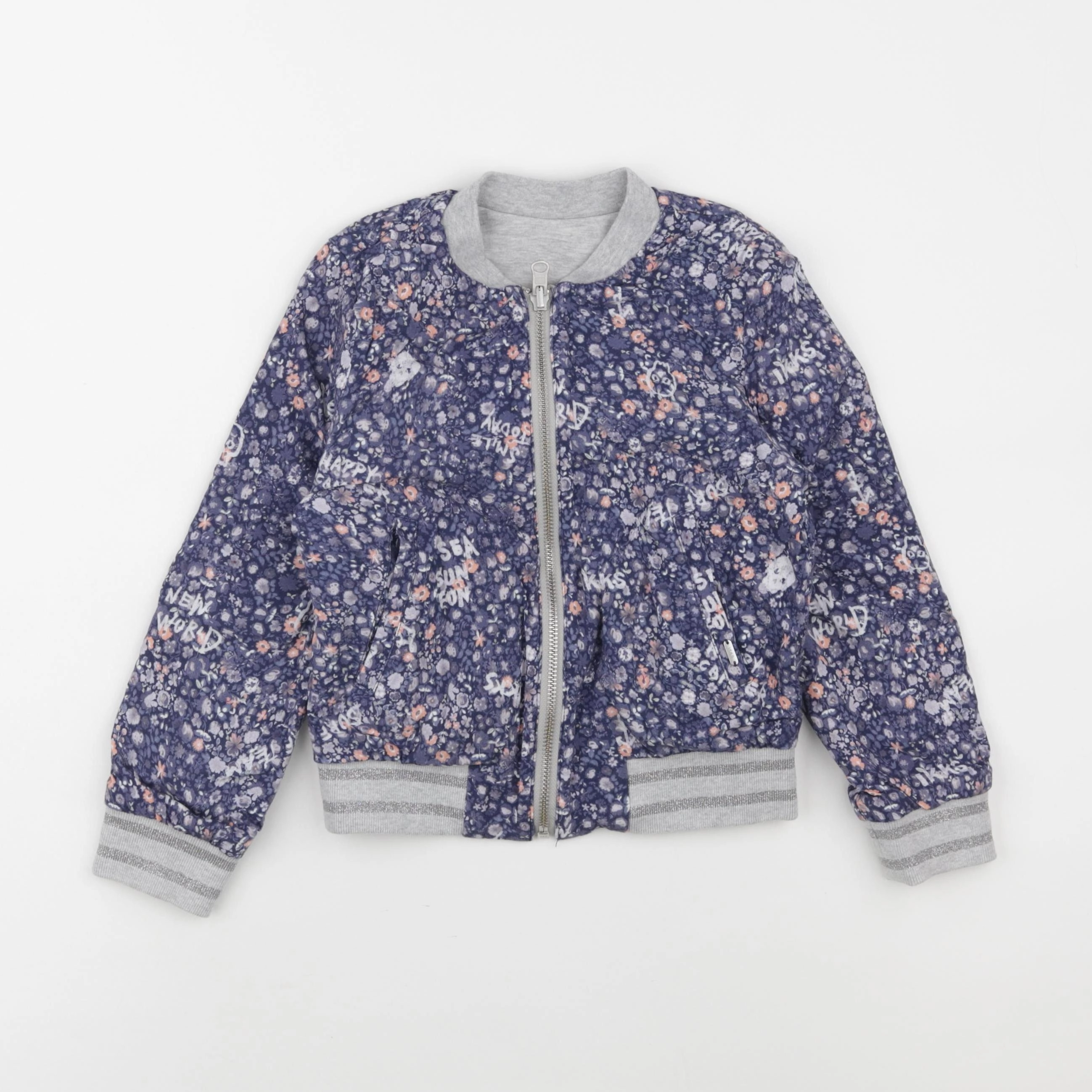 IKKS - veste réversible multicolore - 6 ans