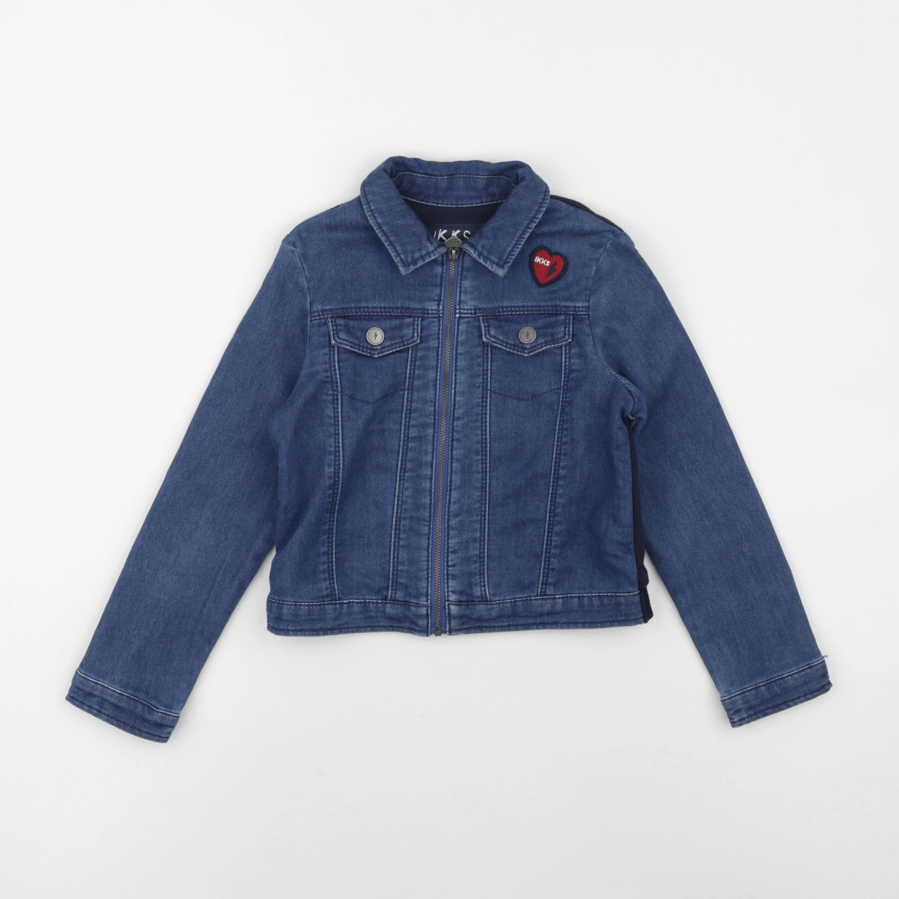 IKKS - veste bleu - 6 ans