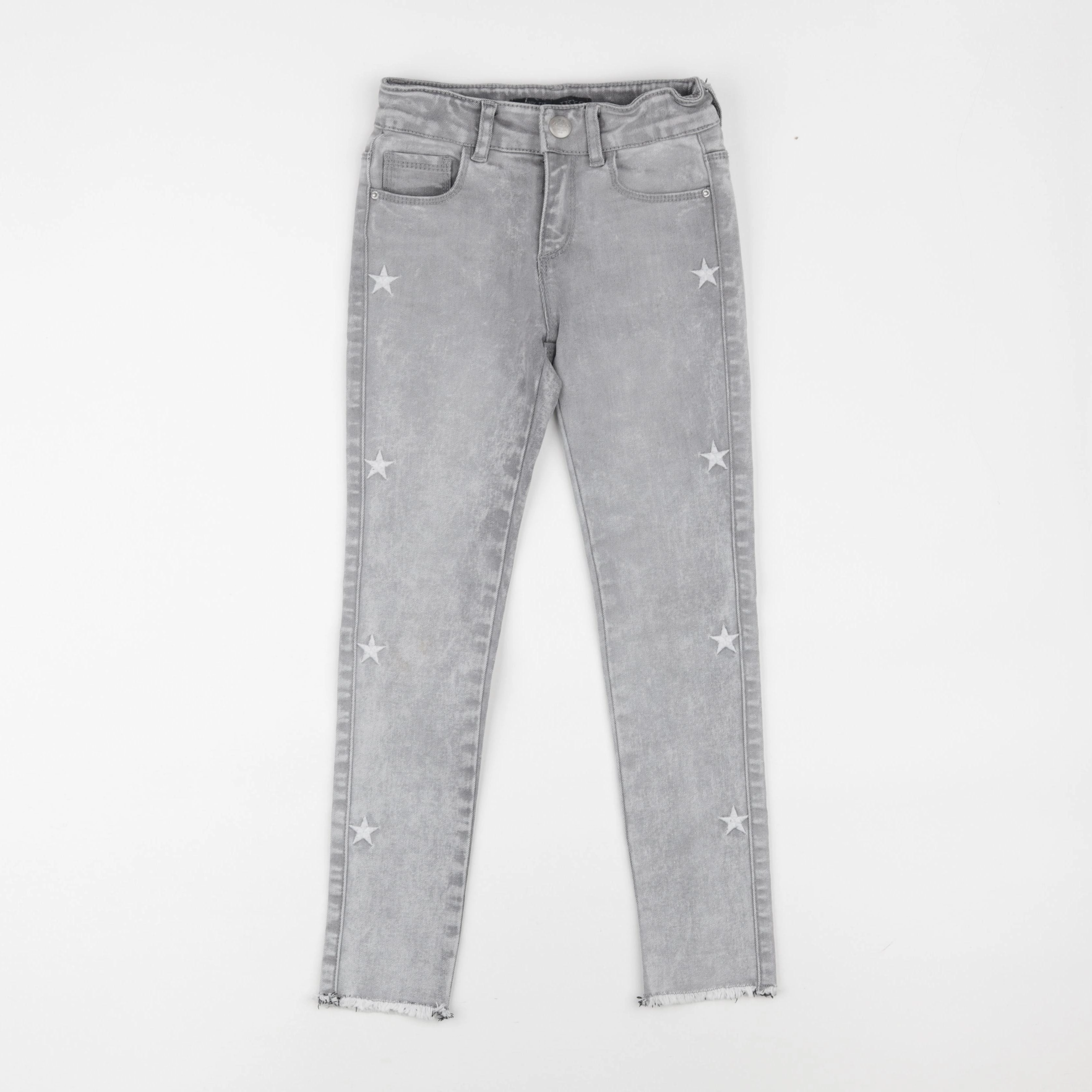 IKKS - jean gris - 7 ans