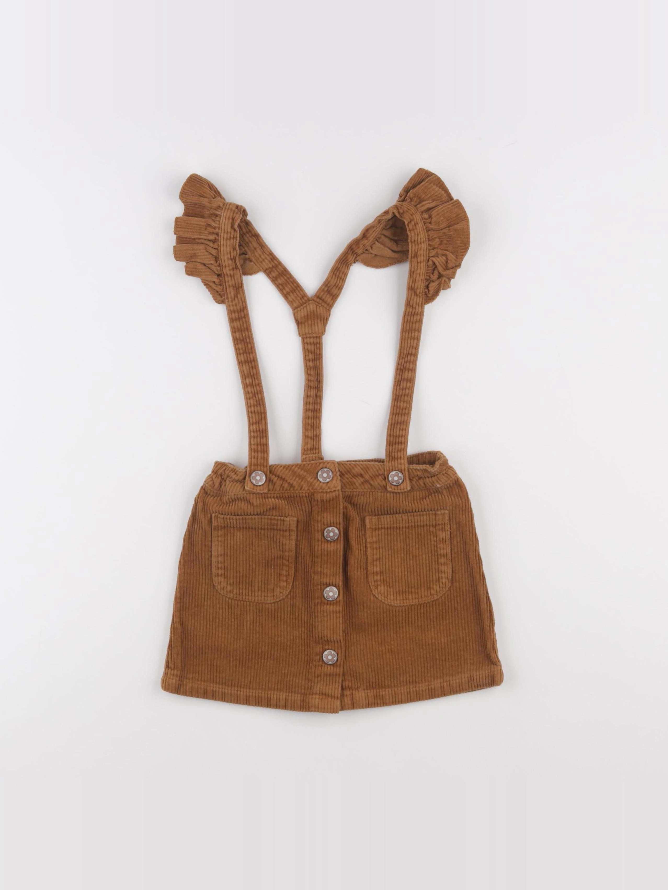 Vertbaudet - jupe marron - 4 ans