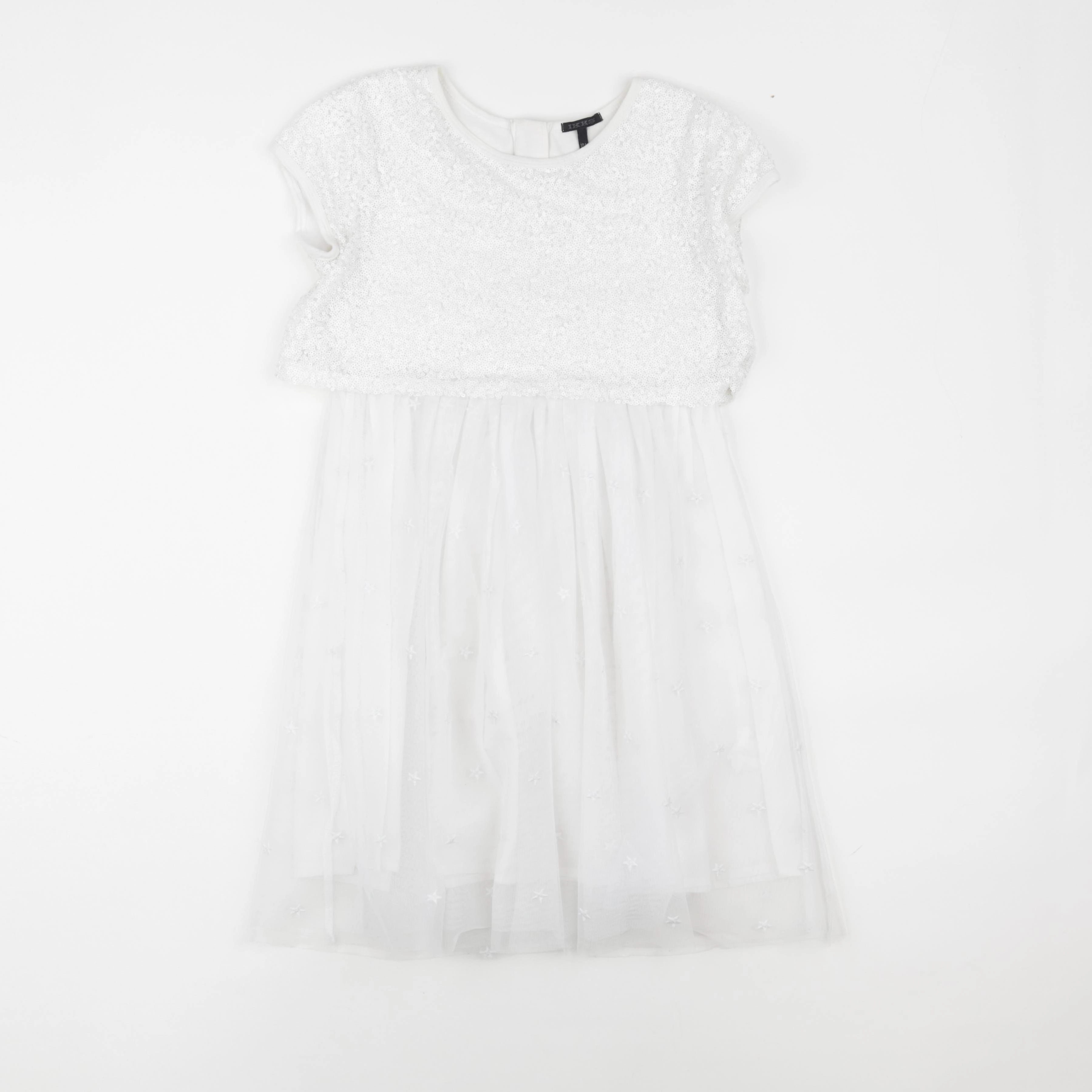 IKKS - robe blanc - 10 ans