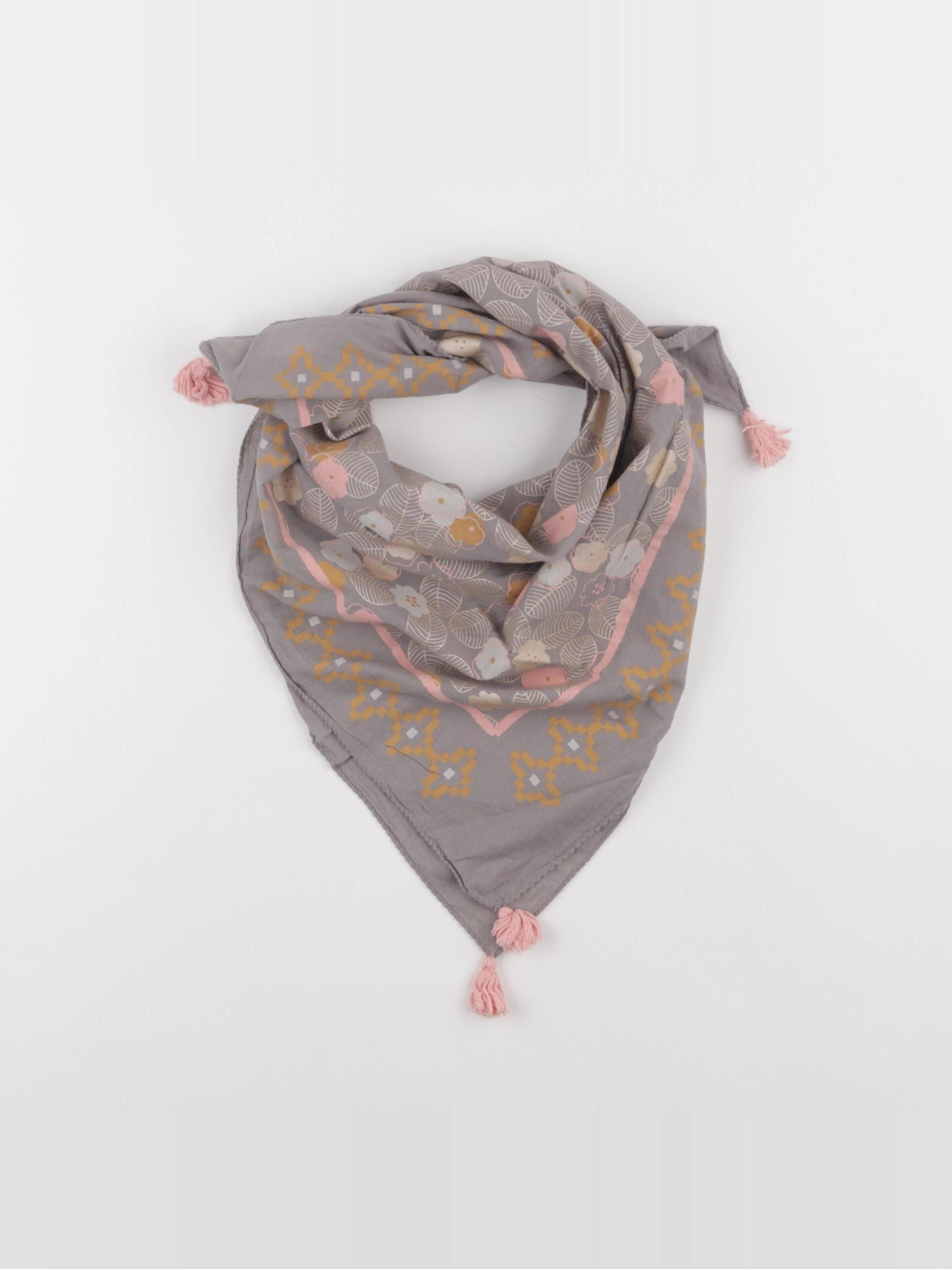 Vertbaudet - foulard gris - 3/6 ans