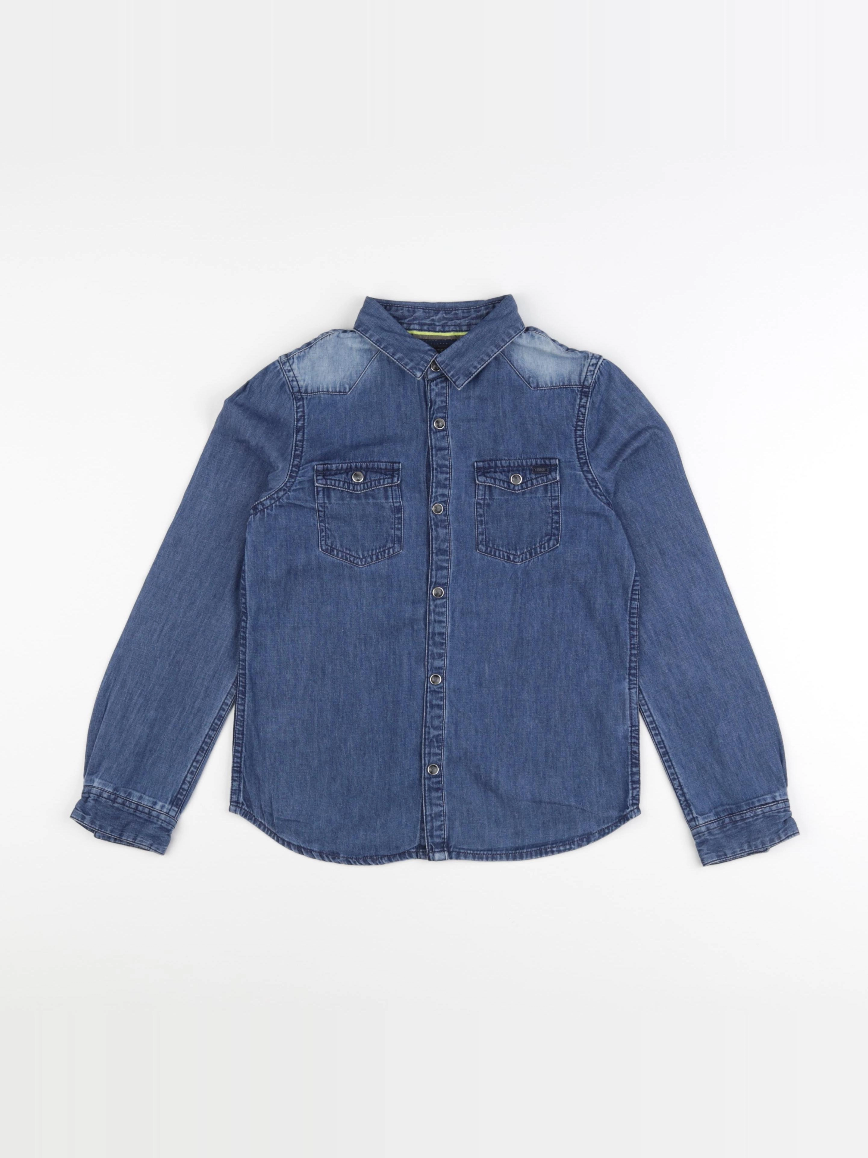 IKKS - chemise bleu - 8 ans