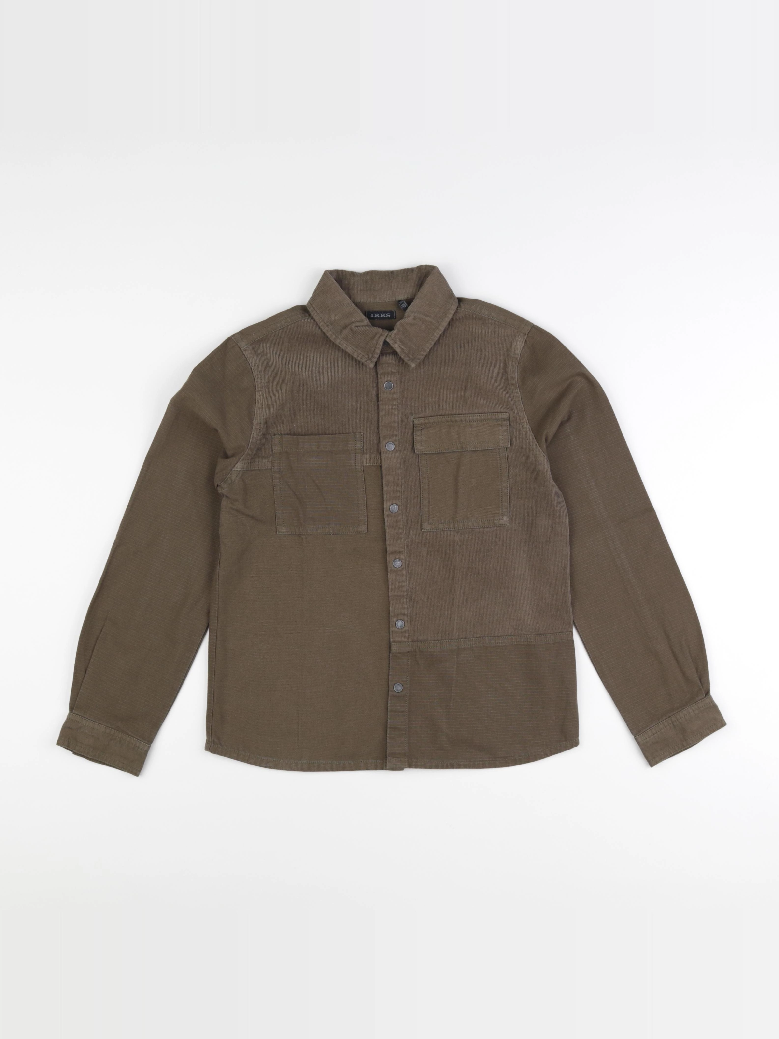 IKKS - chemise vert - 10 ans