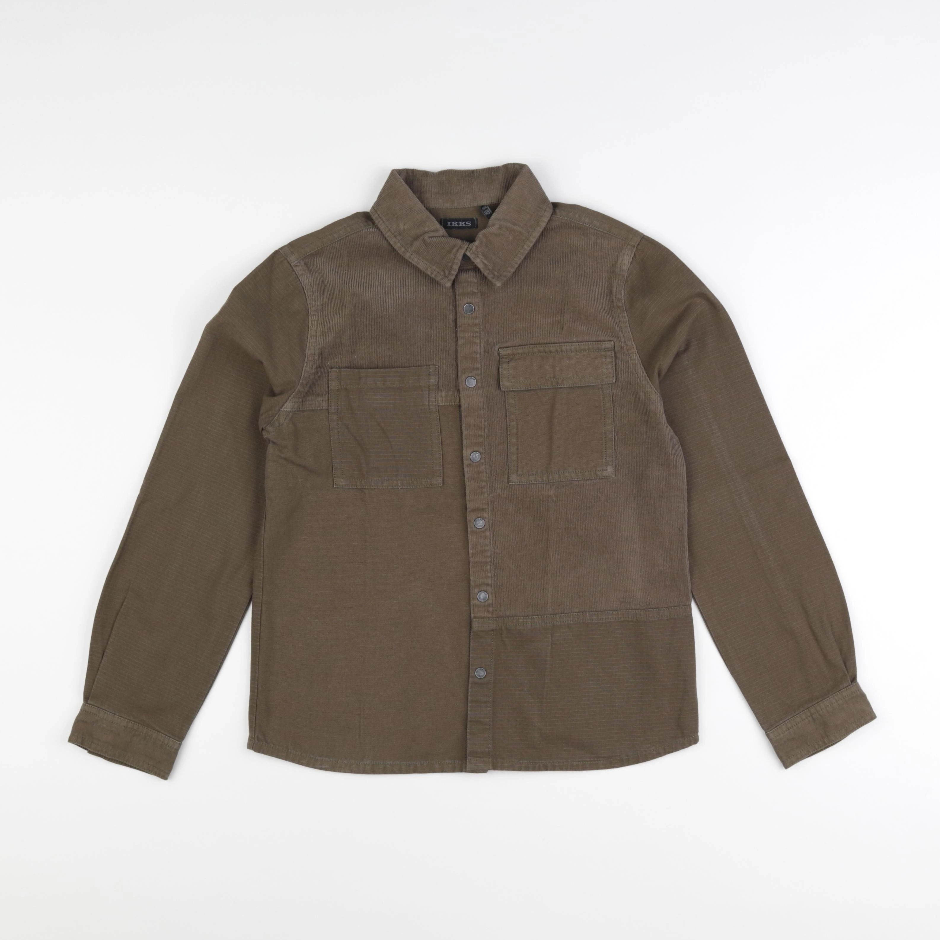 IKKS - chemise vert - 10 ans