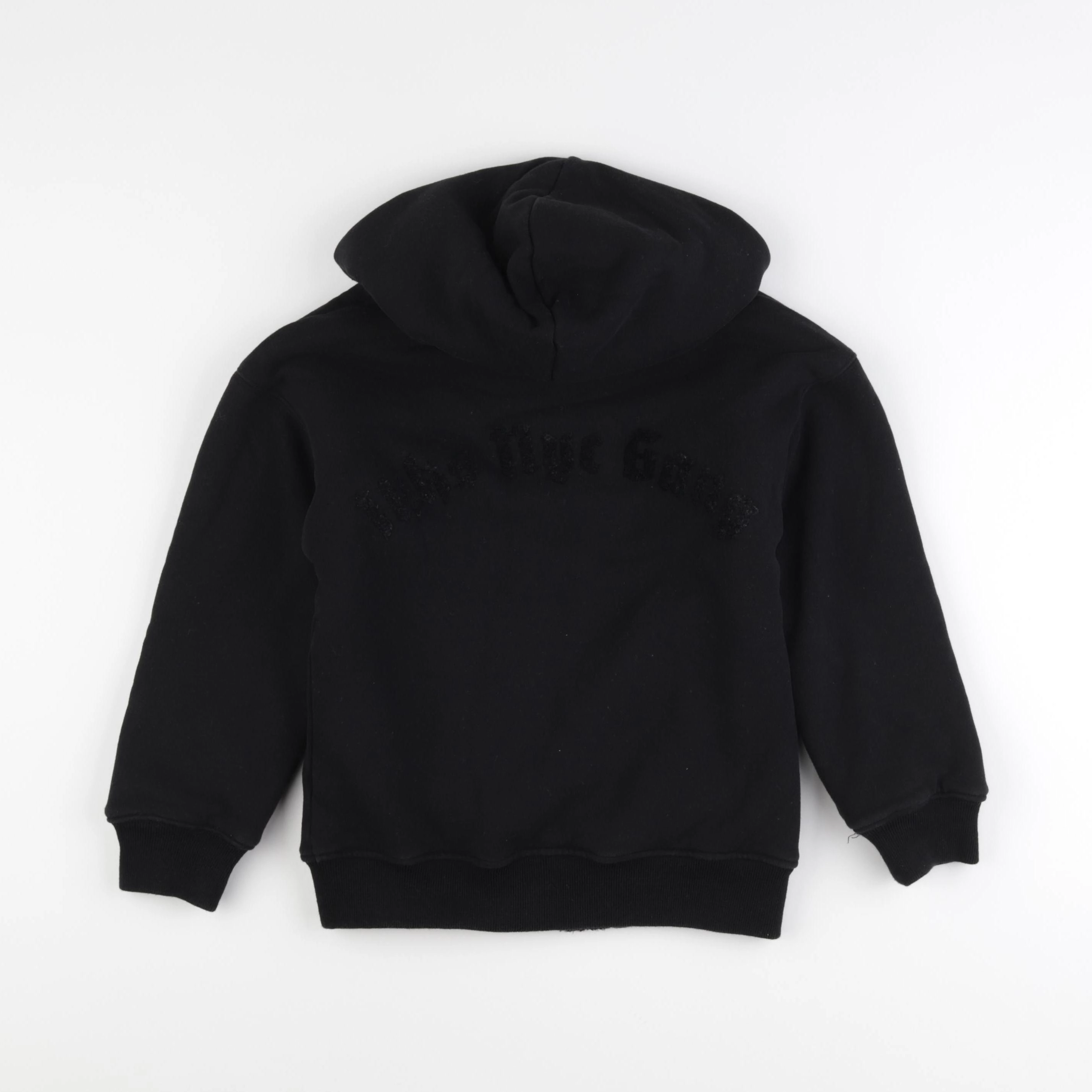 IKKS - sweat réversible, imprimé au dos noir - 8 ans