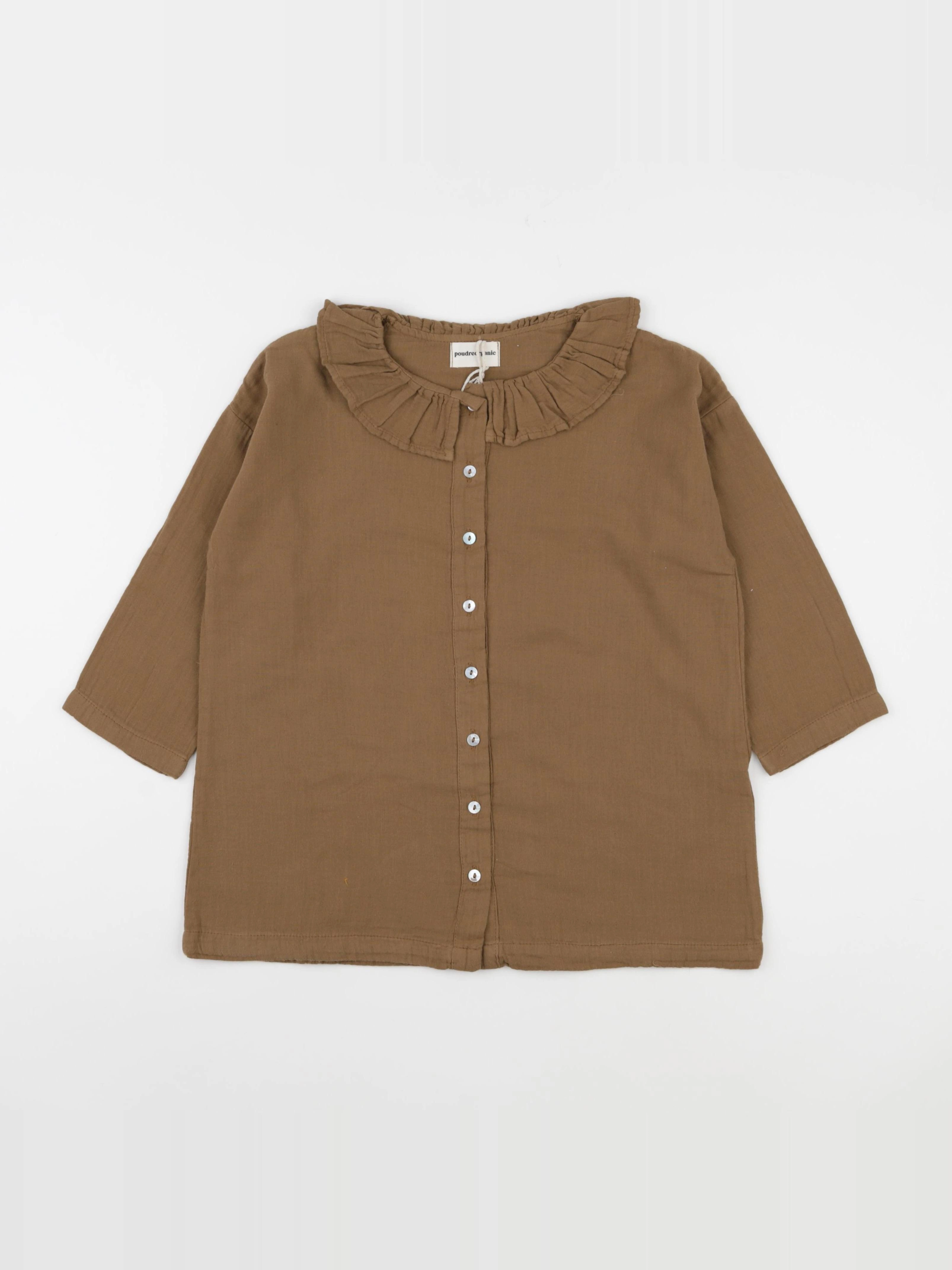 Poudre Organic - Blouse Aronie Toffee - 12 ans