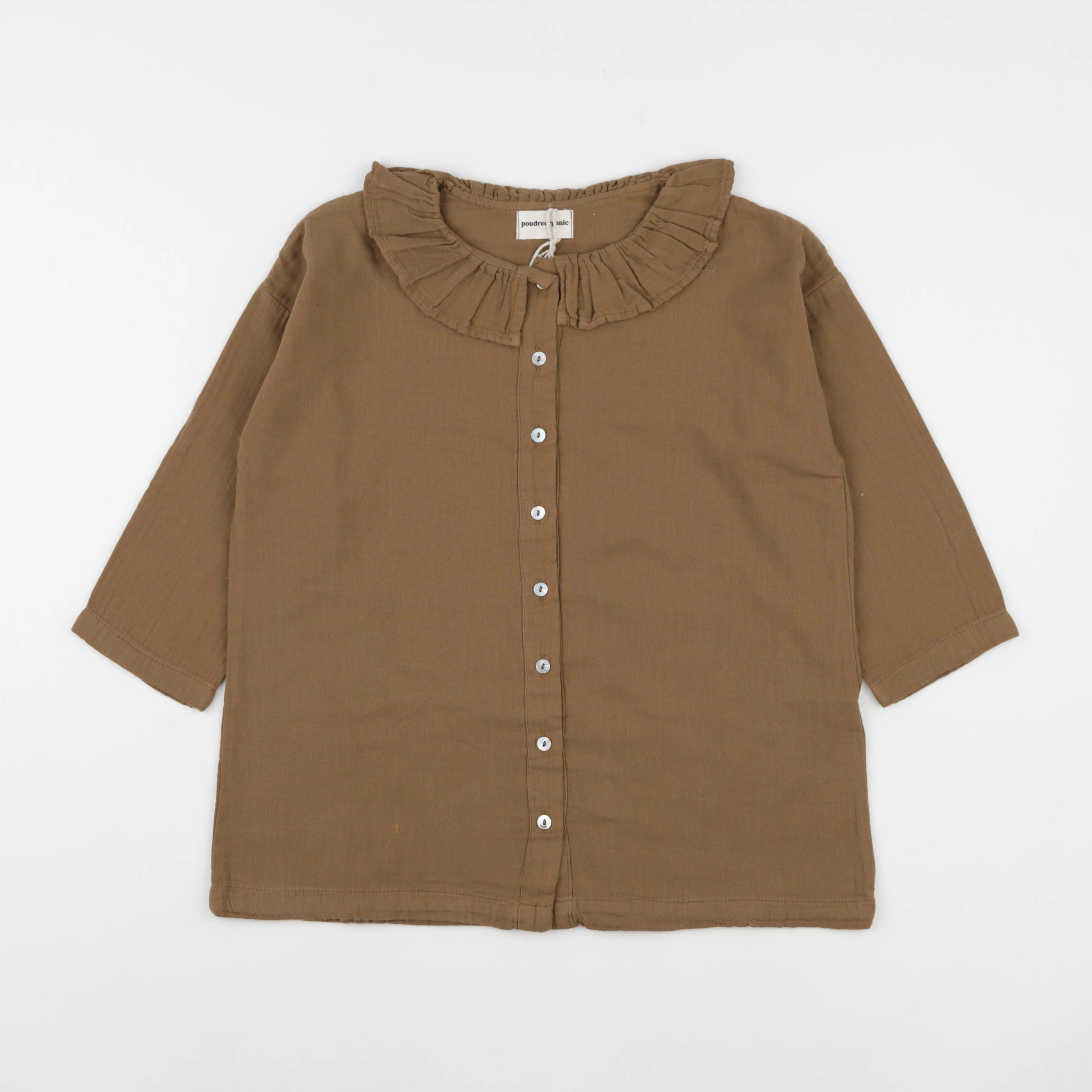 Poudre Organic - Blouse Aronie Toffee - 12 ans