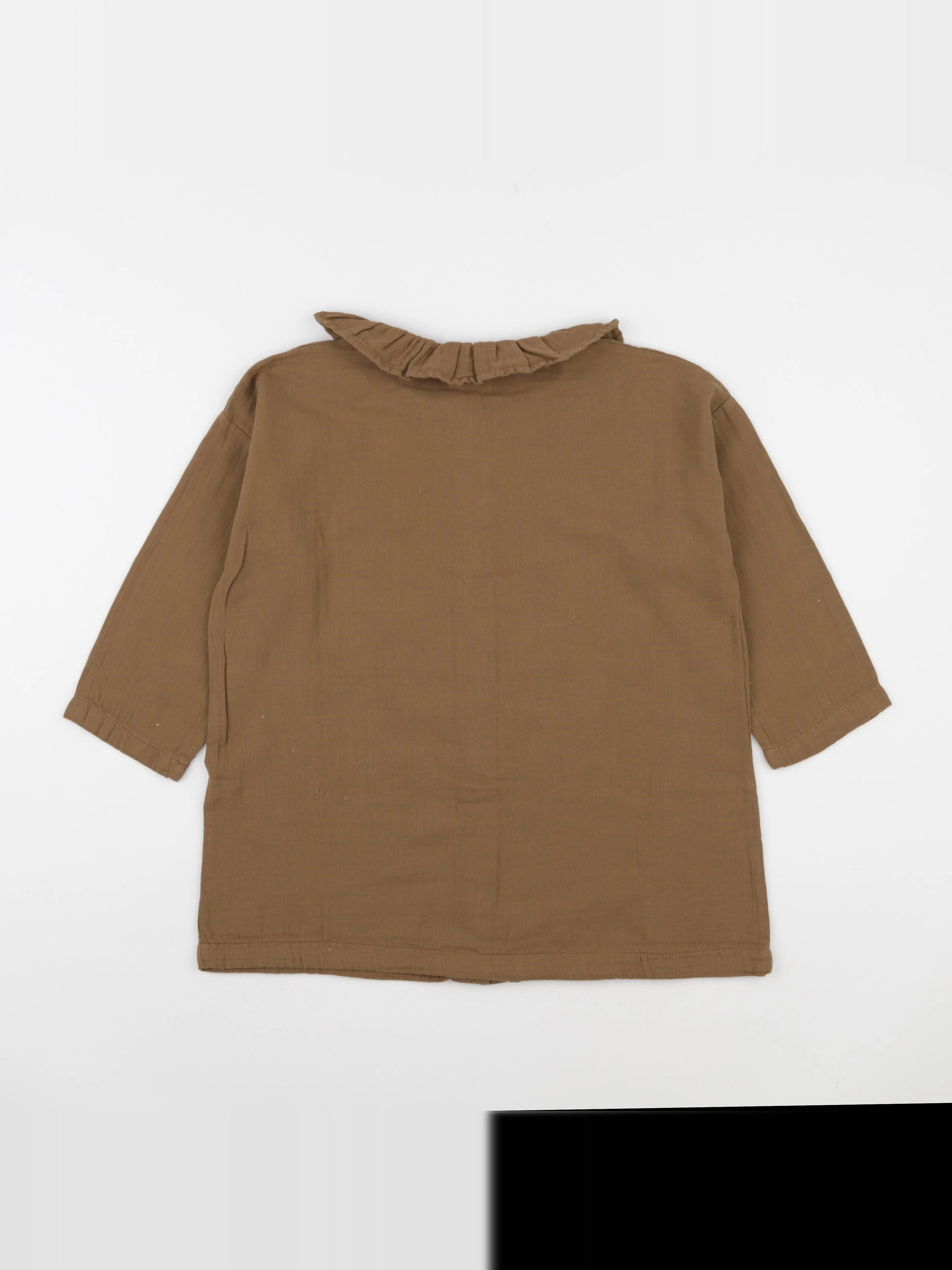 Poudre Organic - Blouse Aronie Toffee - 12 ans