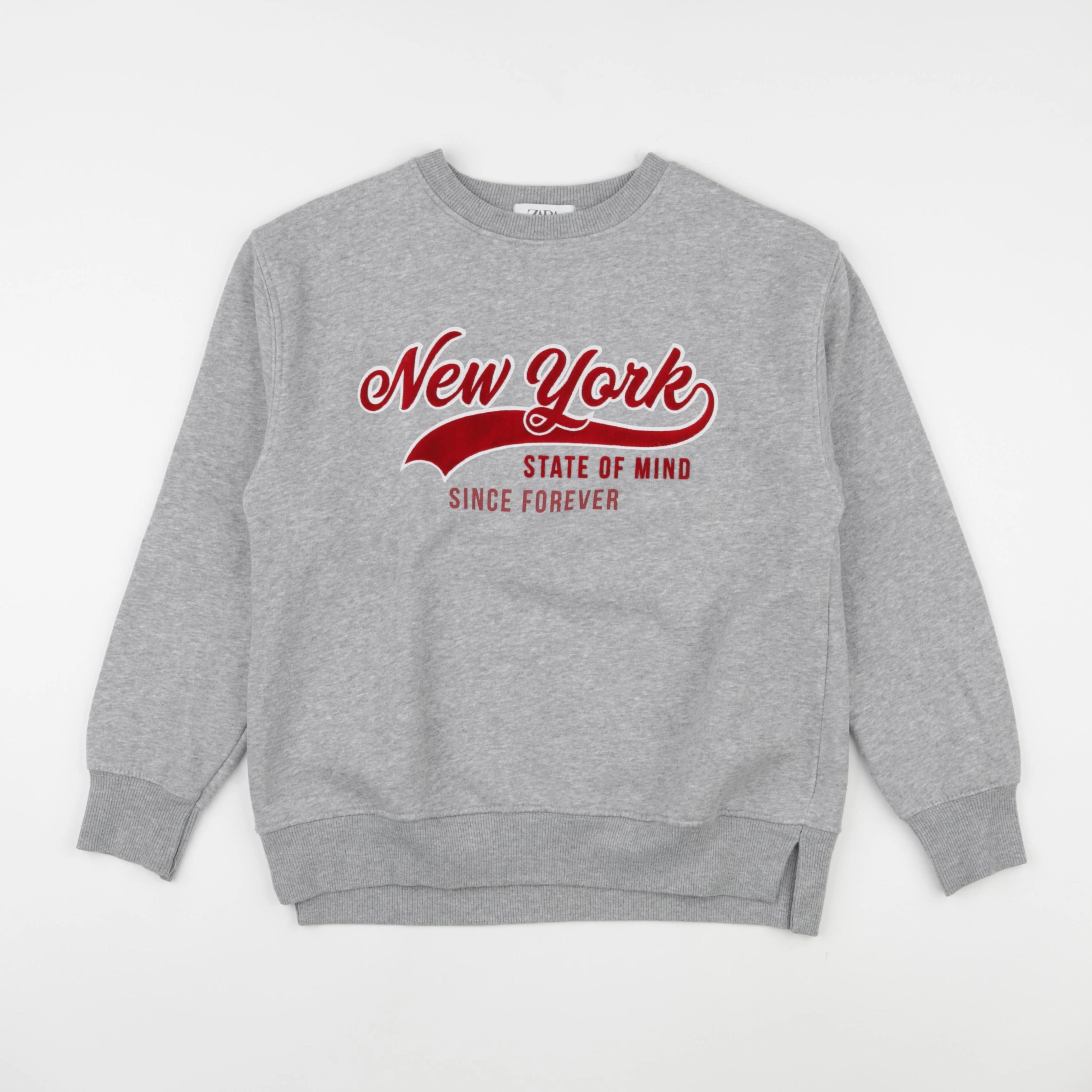 Zara - sweat gris - 11/12 ans