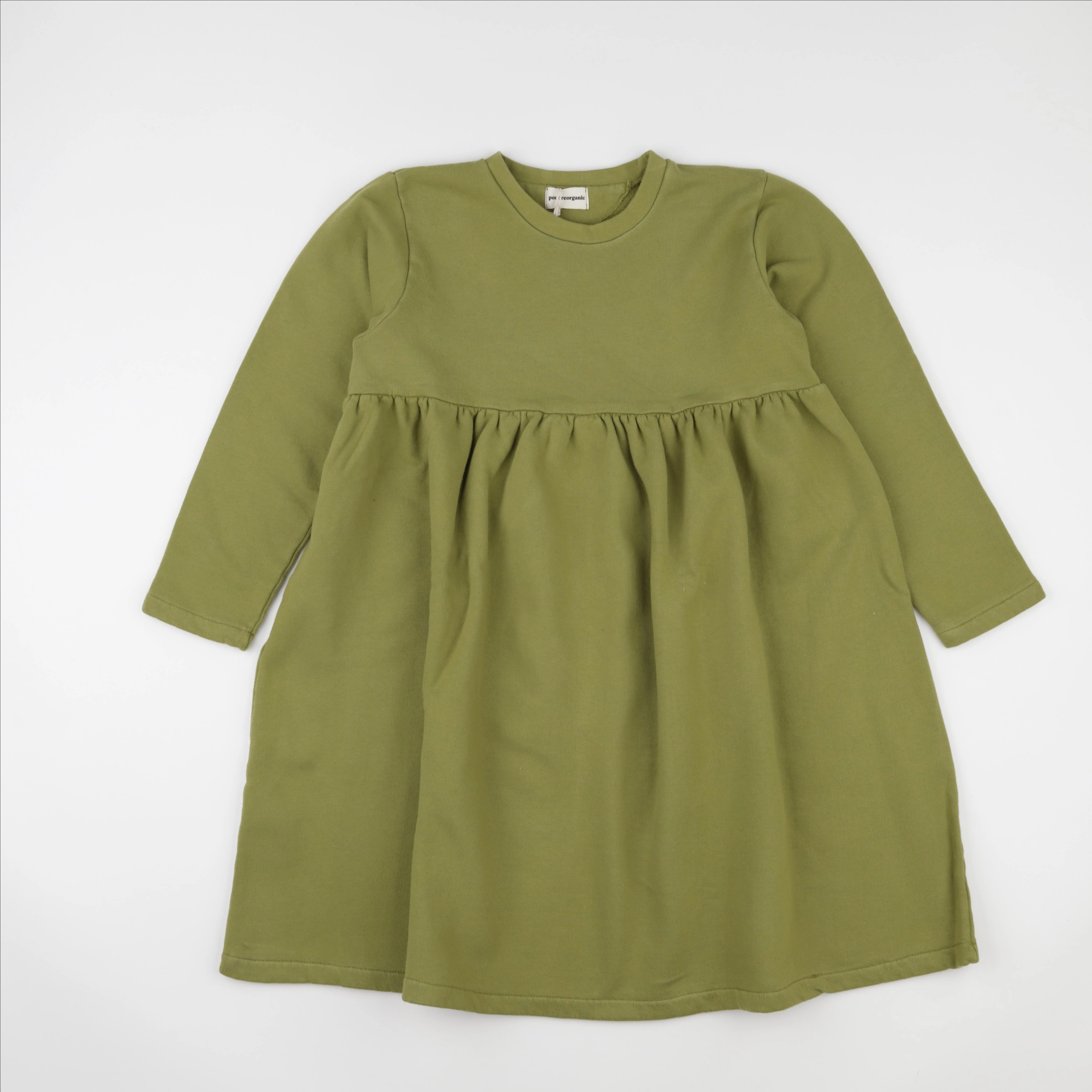 Poudre Organic - Robe Lobelia Green Moss - 12 ans