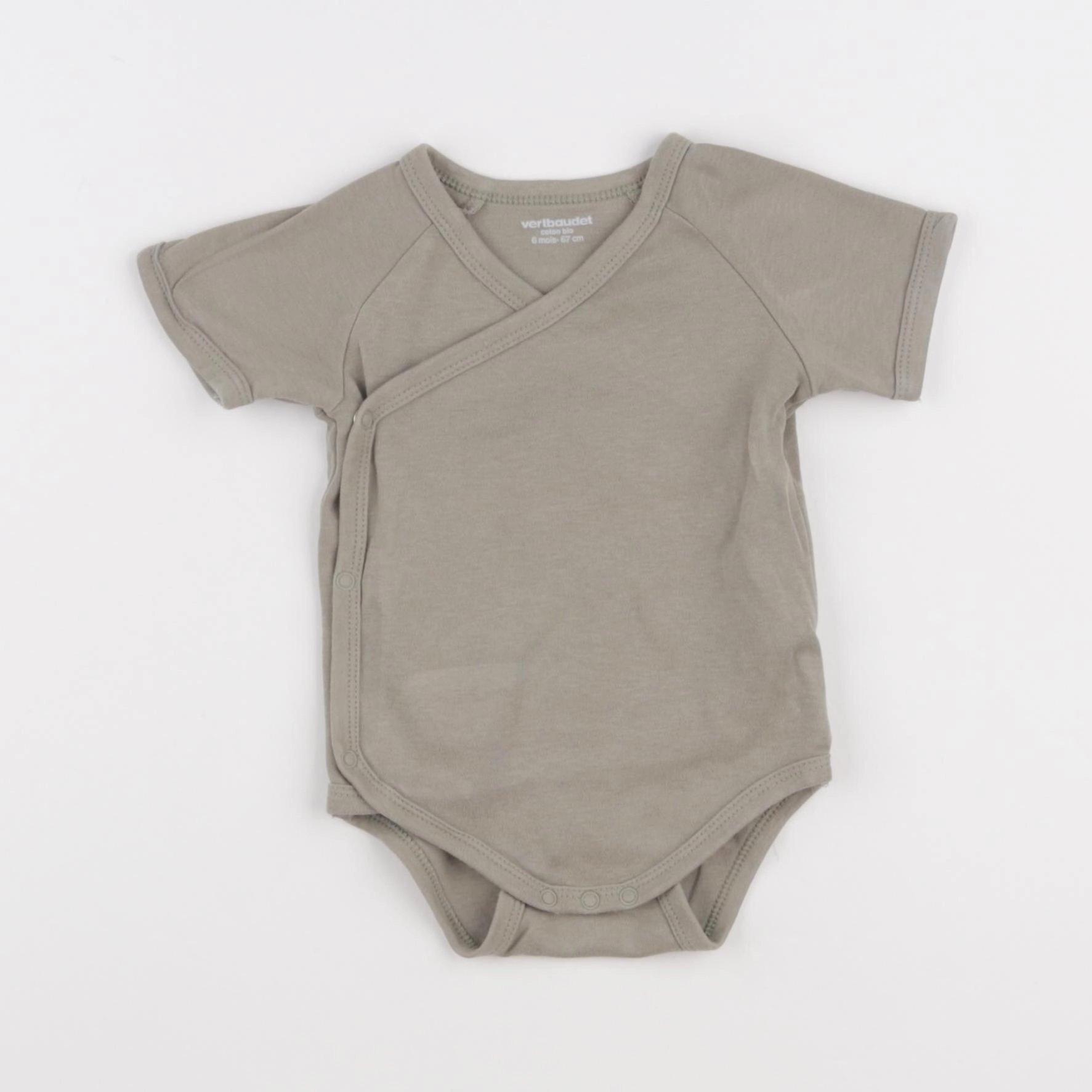 Vertbaudet - body vert - 6 mois