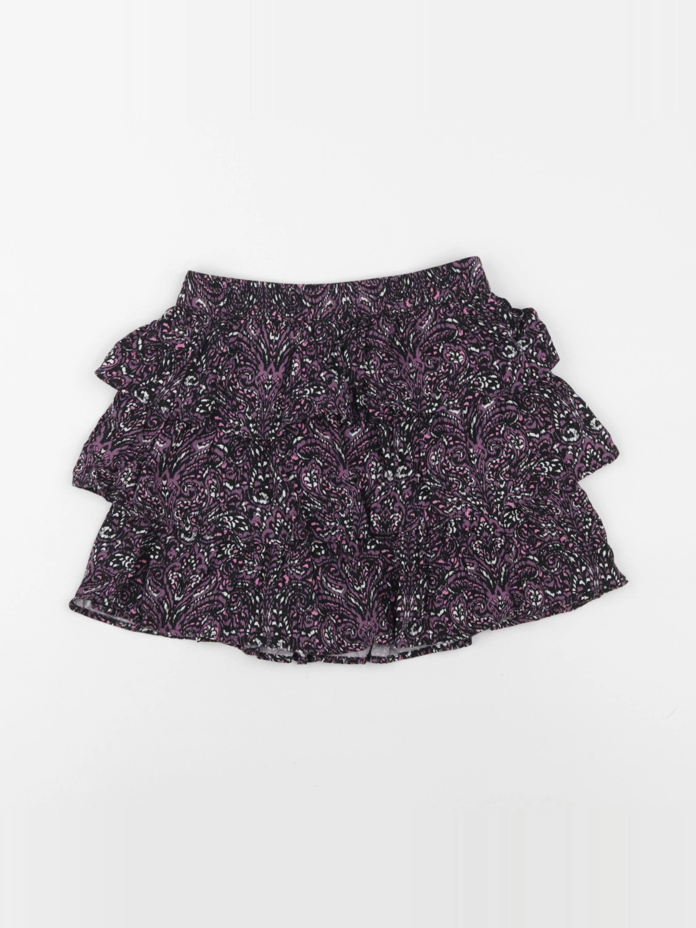 IKKS - jupe noir, violet - 6 ans