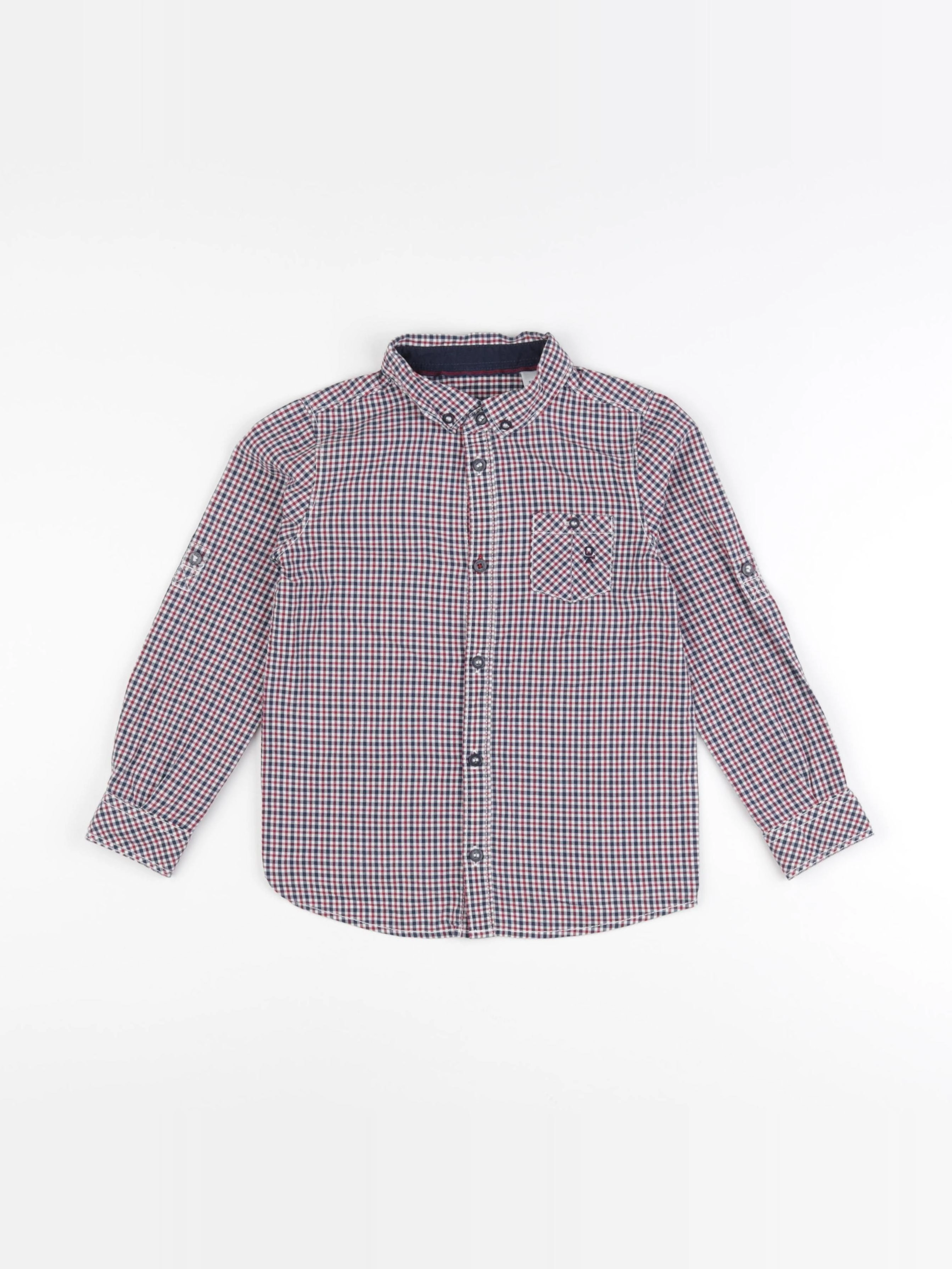 Okaidi - chemise multicolore - 5 ans
