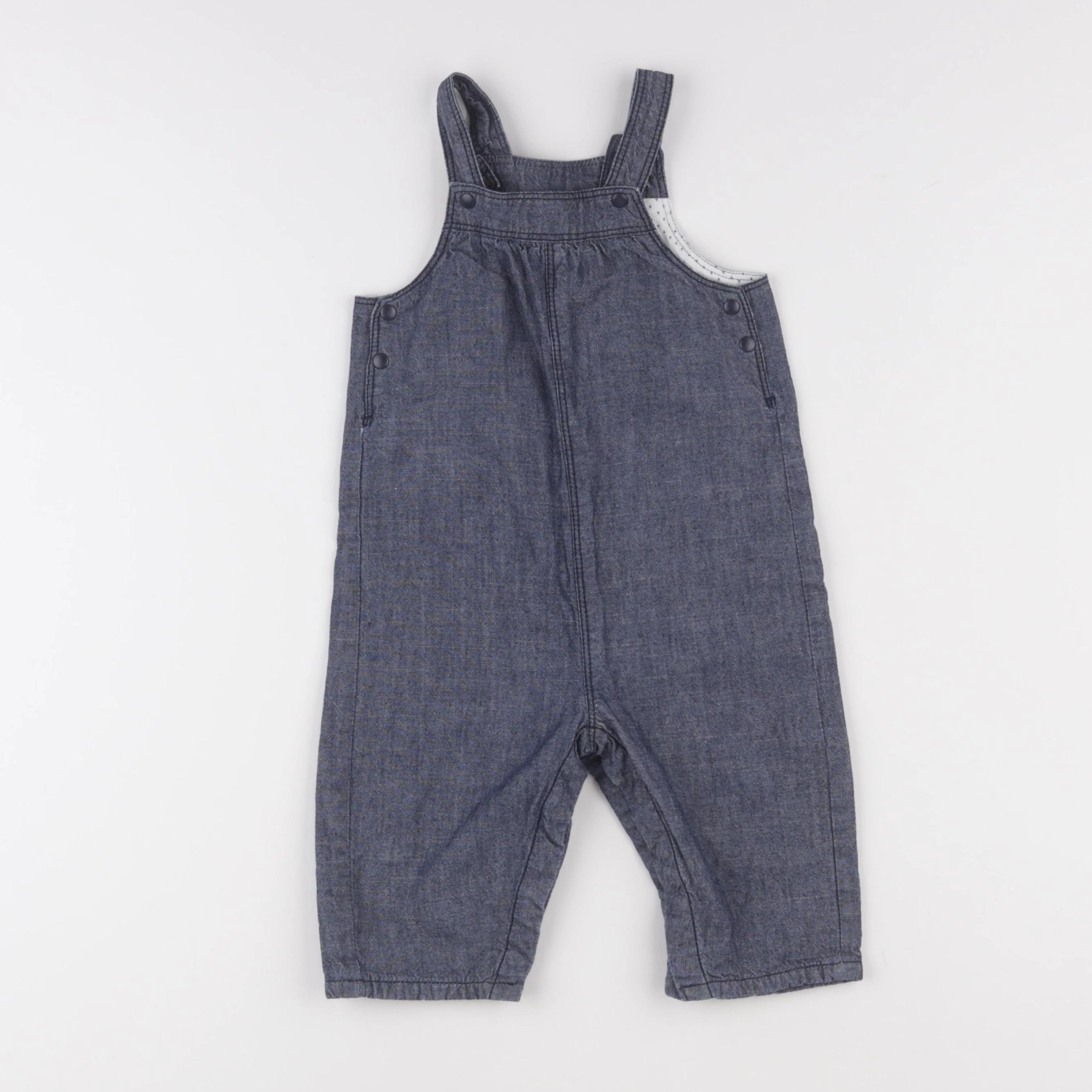 Boutchou - salopette bleu - 12 mois
