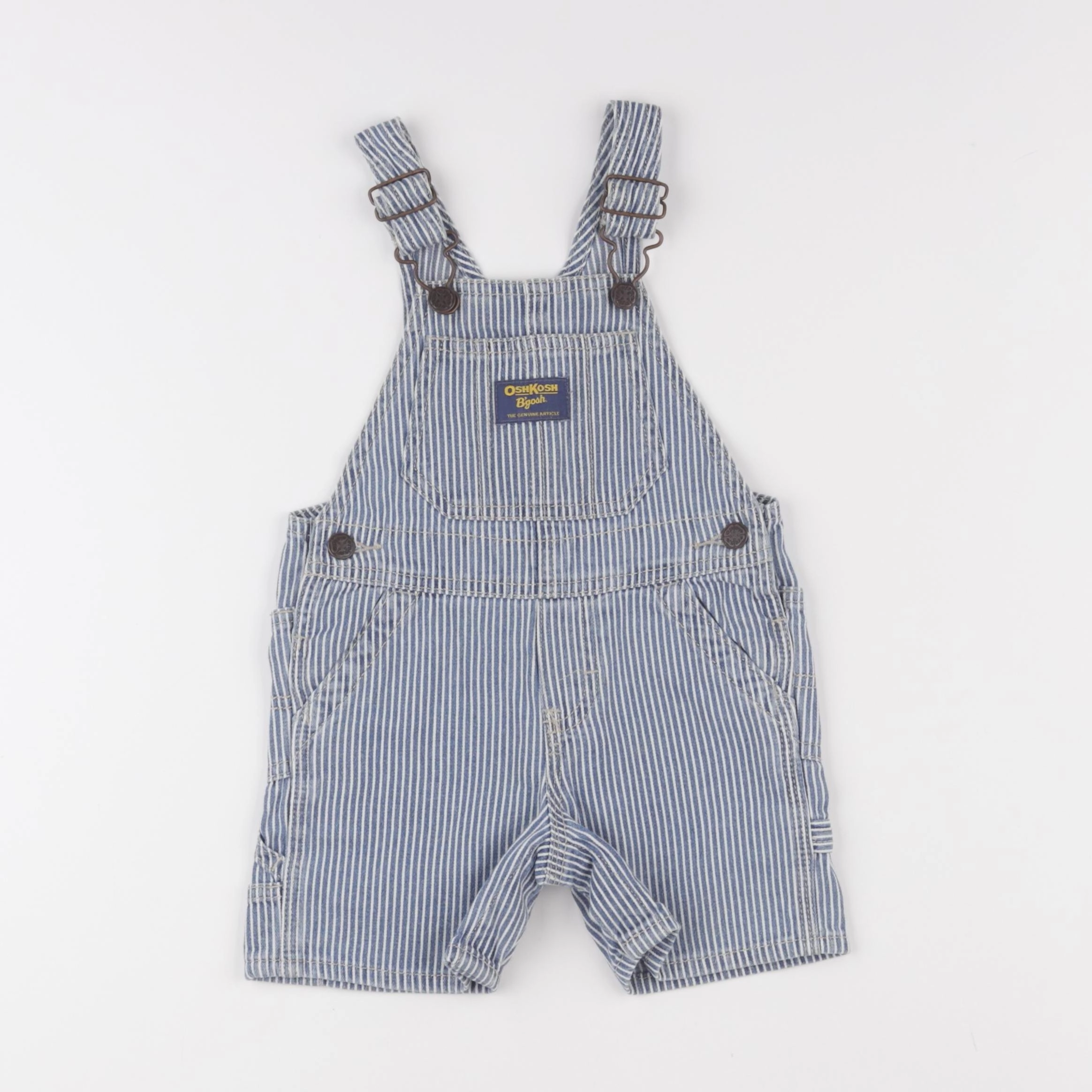 Oshkosh - salopette bleu - 12 mois