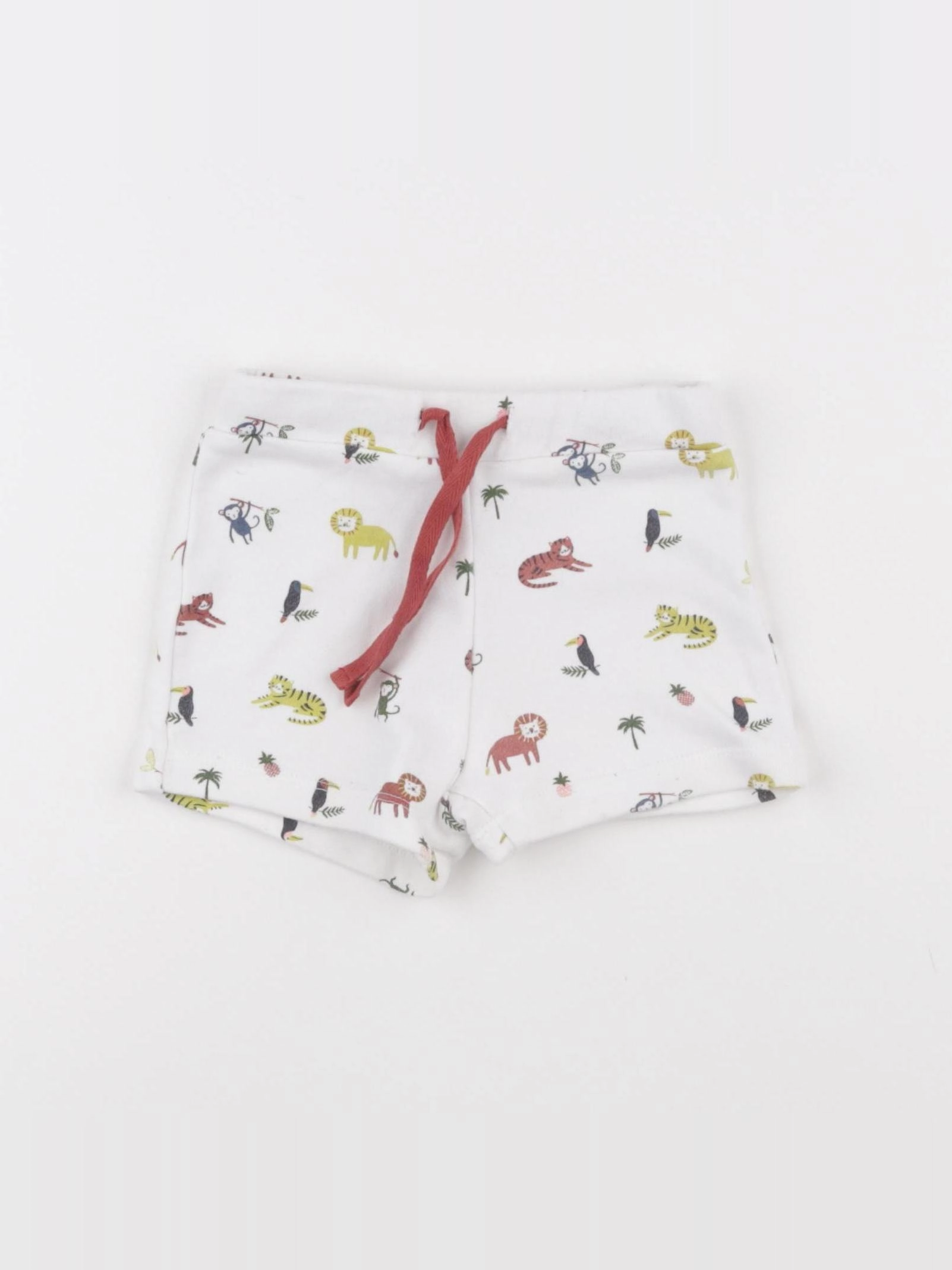 Boutchou - short blanc - 12 mois