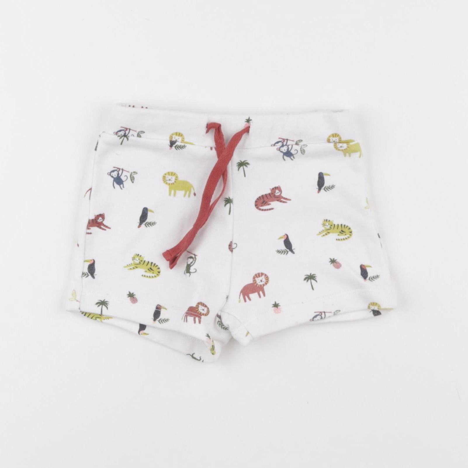 Boutchou - short blanc - 12 mois