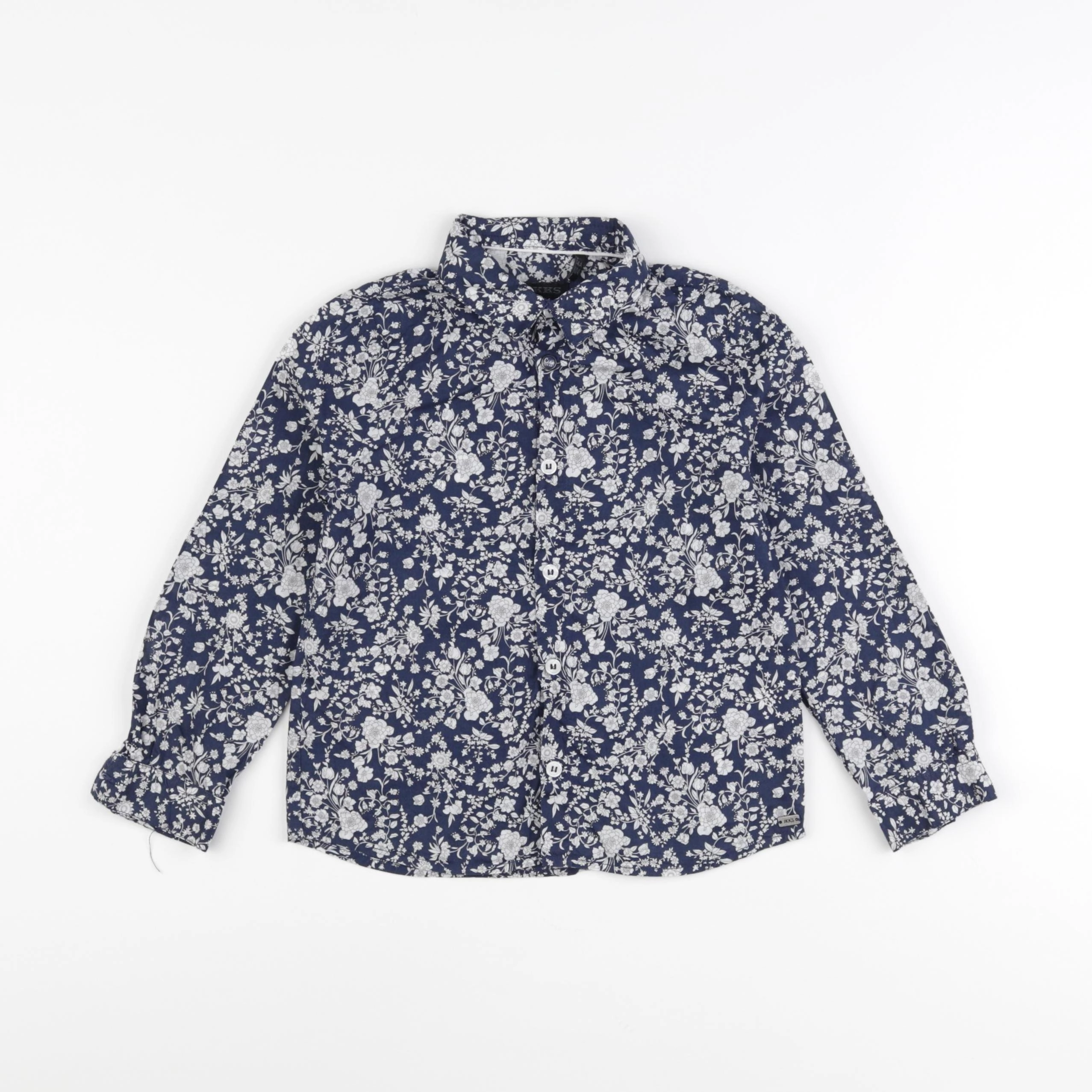 IKKS - chemise bleu - 4 ans