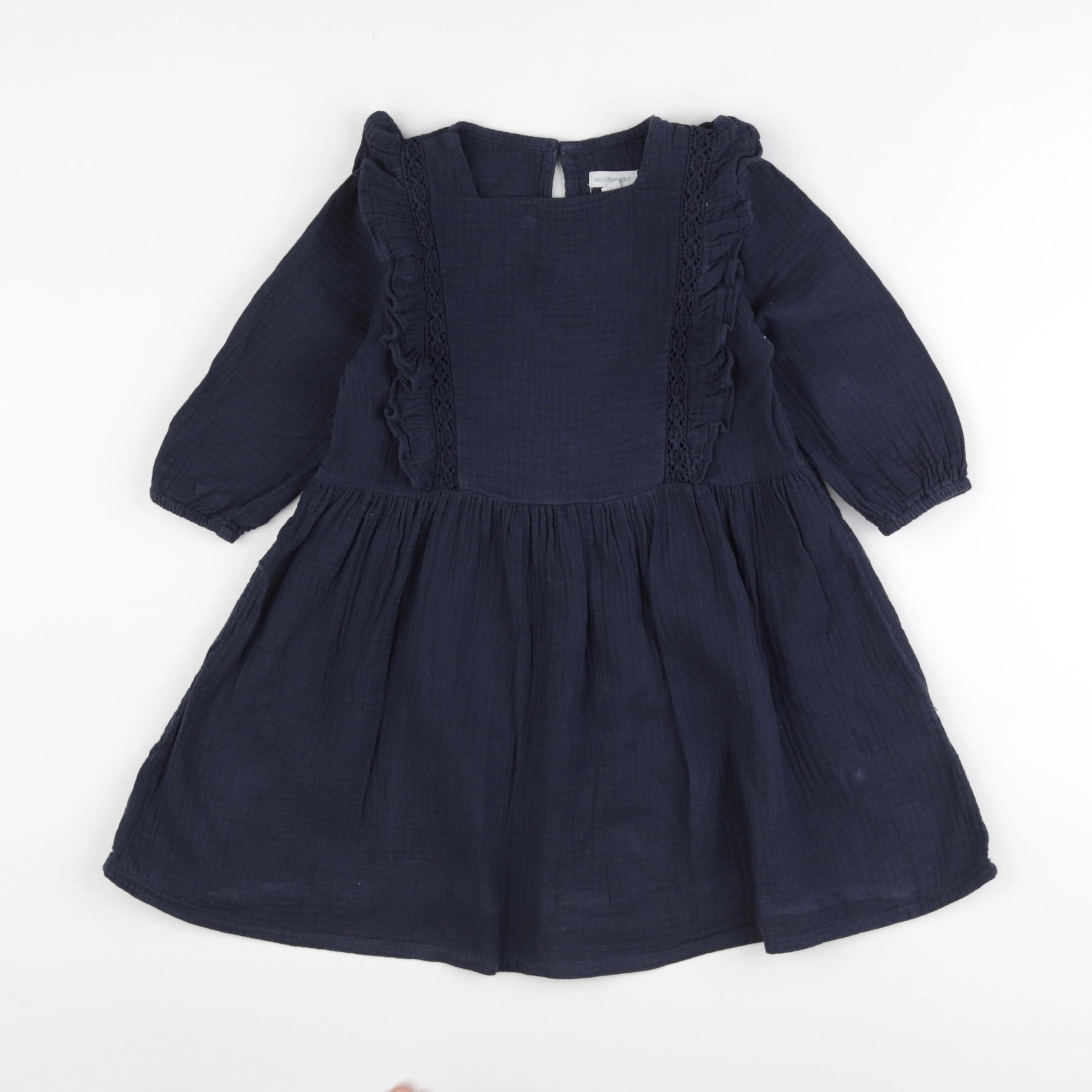 Vertbaudet - robe bleu - 5 ans